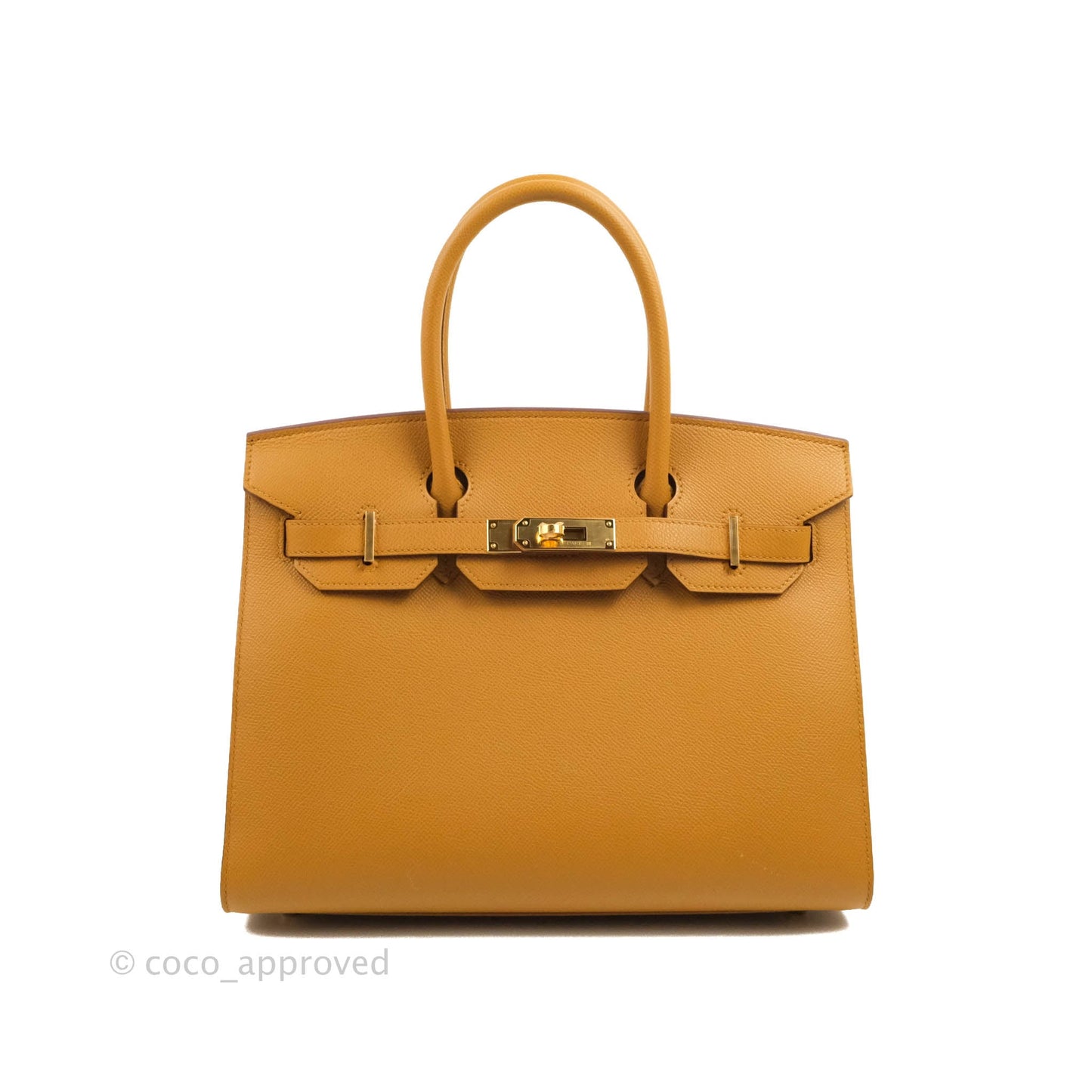 Hermès Birkin 30 Biscuit 48 Epsom Gold Hardware