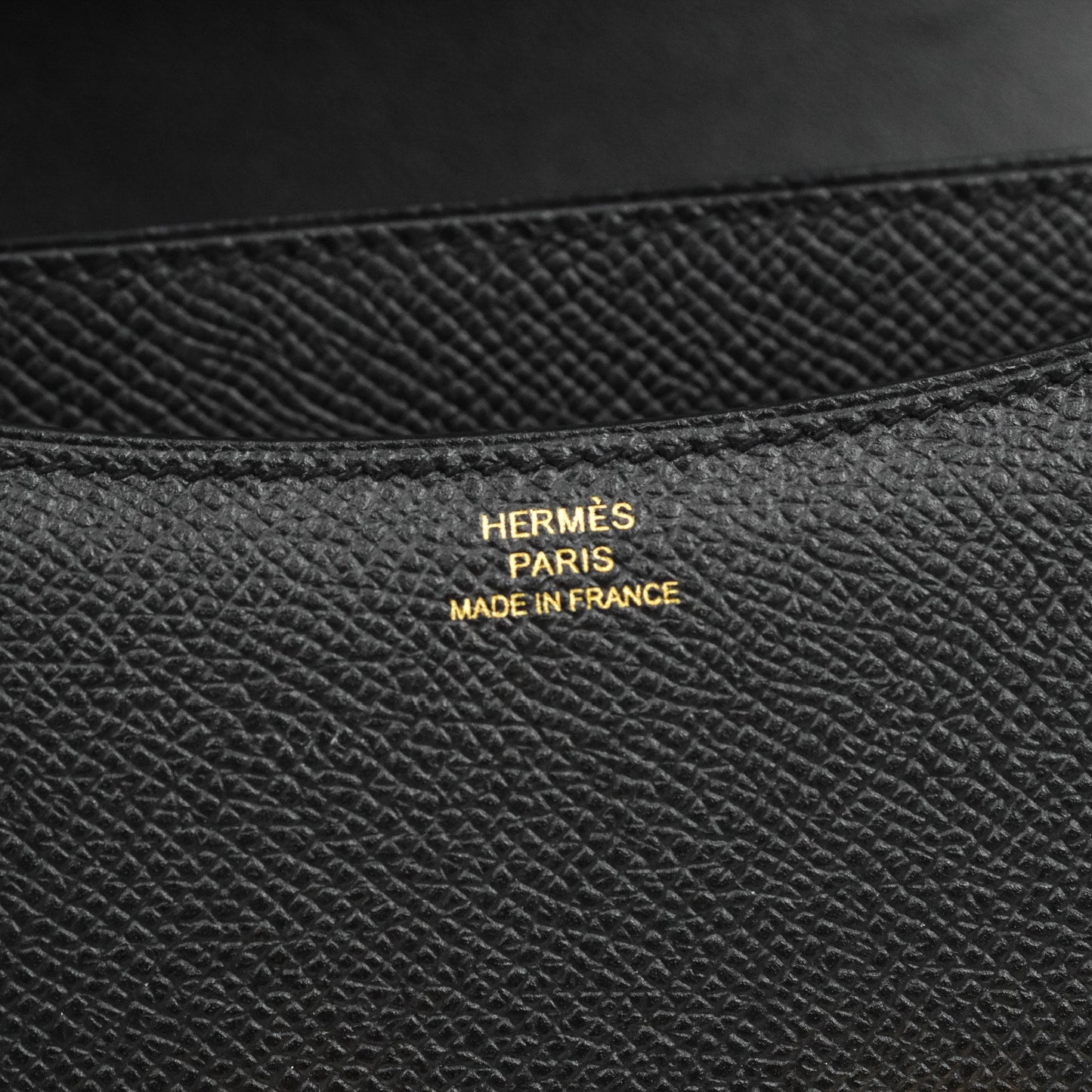 Hermès Constance Mini 18cm Black Epsom Rose Gold Hardware