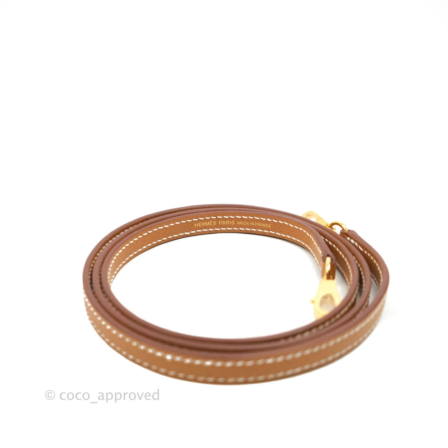 Hermès Mini Kelly II Gold Epsom Gold Hardware