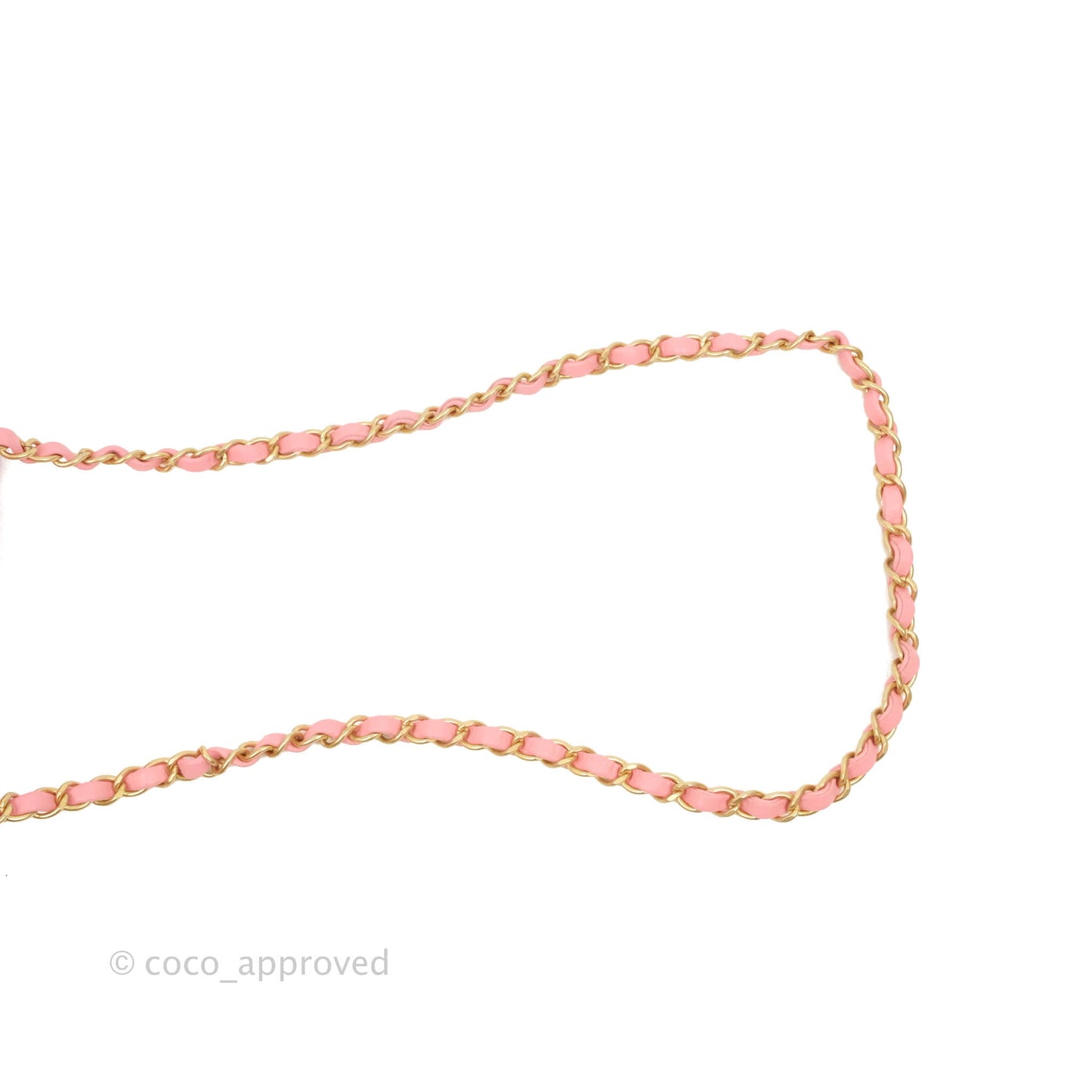 Chanel Mini Square Pink Lambskin Aged Gold Hardware