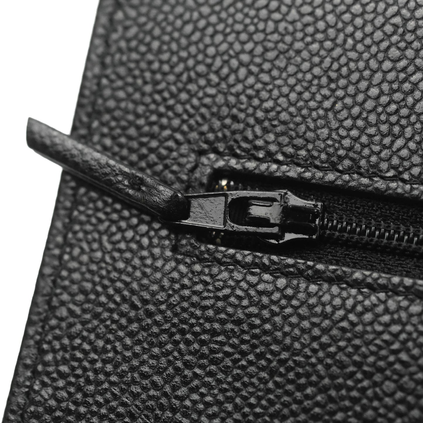 Chanel Quilted Wallet on Chain WOC CC Coco Chain Black Caviar Gold Hardware