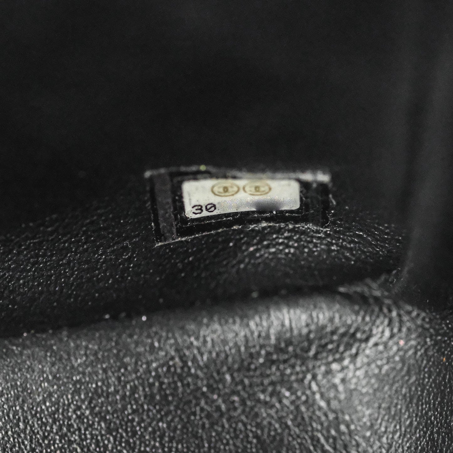 Chanel Mini Square Black Lambskin Gold Hardware