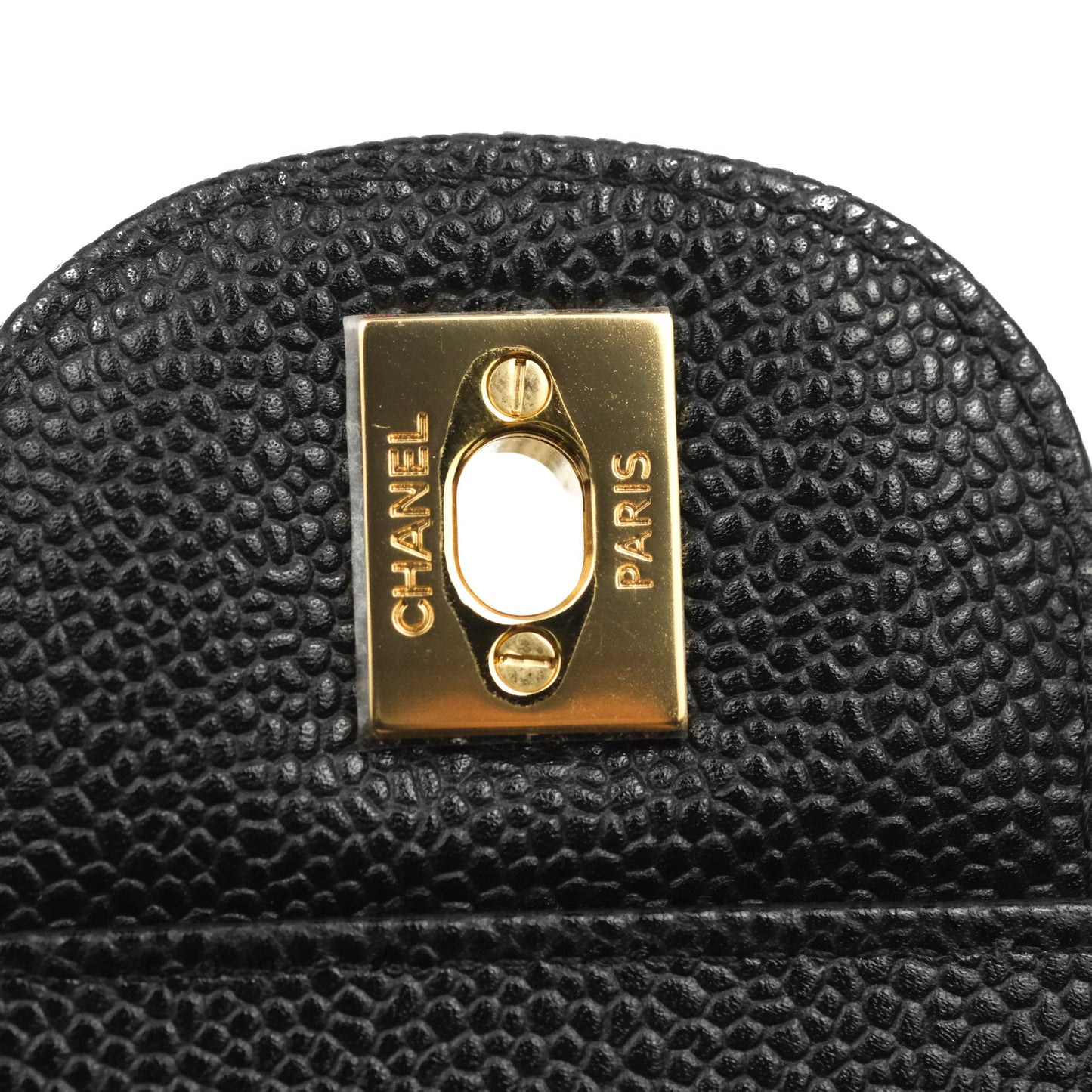 Chanel Jumbo Double Flap Black Caviar Gold Hardware⁣⁣