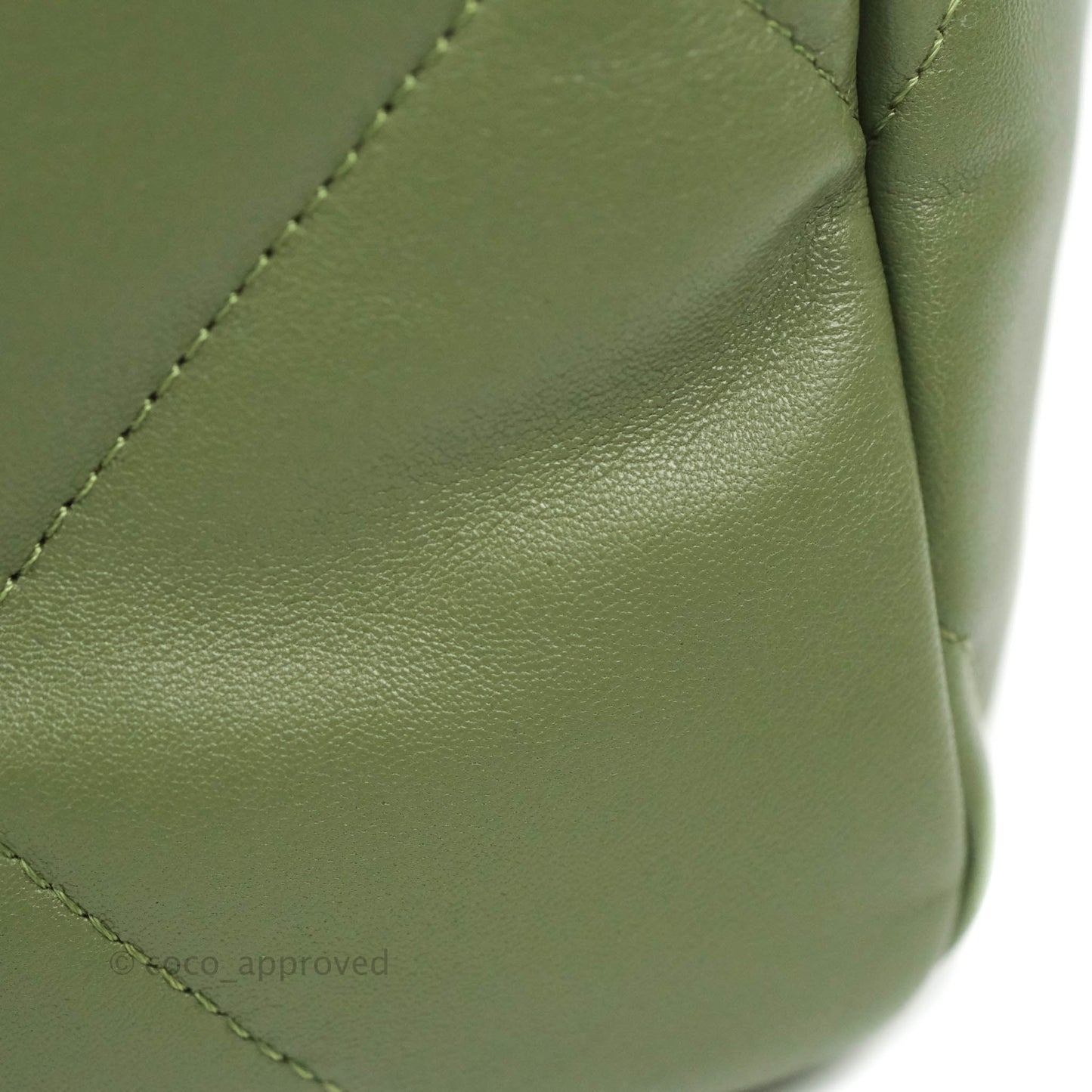 Chanel 19 Small Olive Green Mixed Hardware