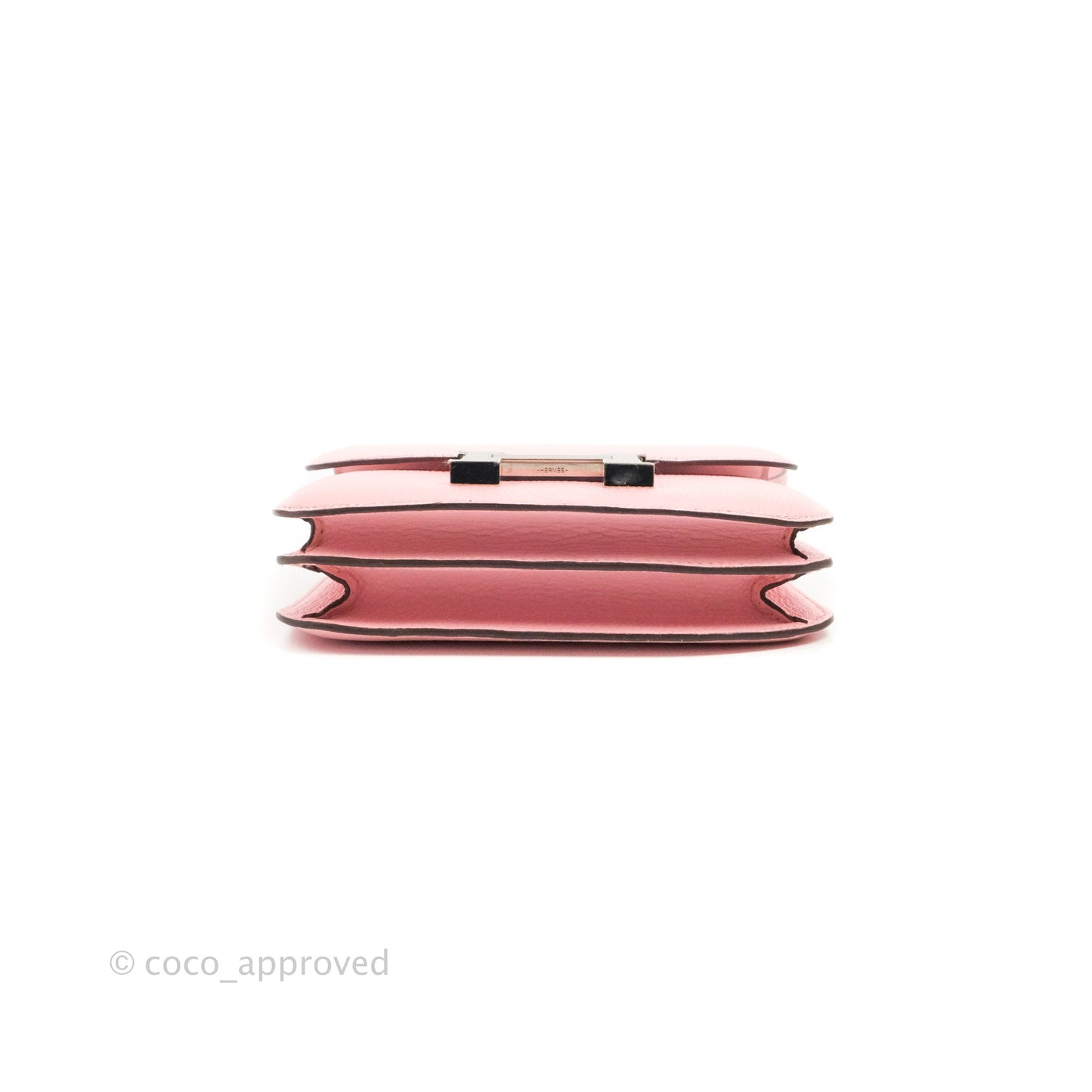 Hermès Constance III Mini 18cm Sakura Chevre Mysore Palladium Hardware
