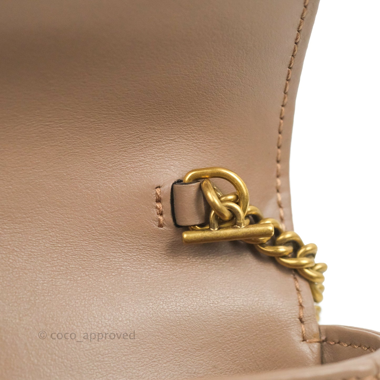 Gucci GG Marmont Matelassé Leather Super Mini Bag Dusty Pink