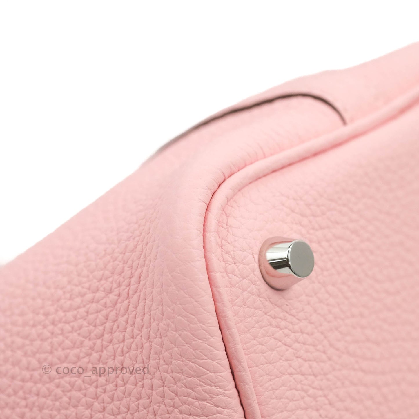 Hermès Picotin Lock 18 Sakura Pink Clemence Silver Hardware