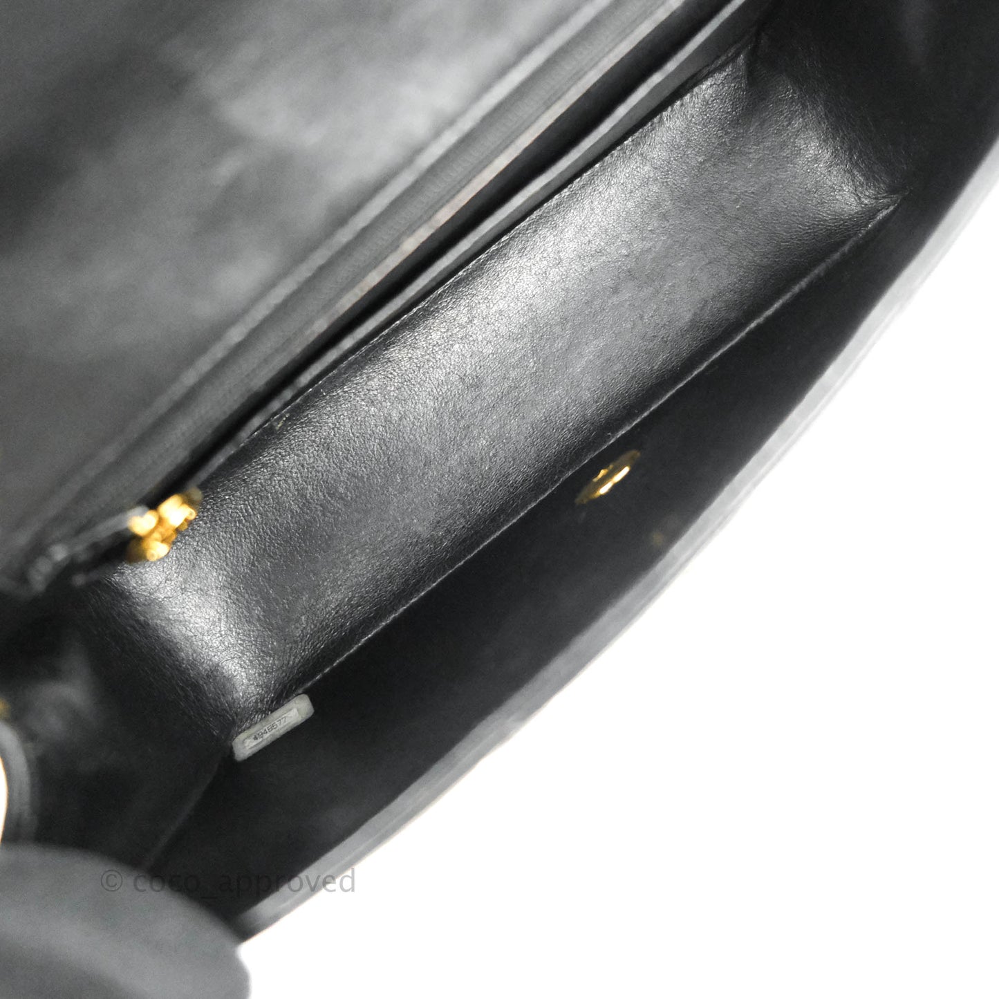 Chanel Black Quilted Lambskin Small Vintage Classic Diana Flap Bag