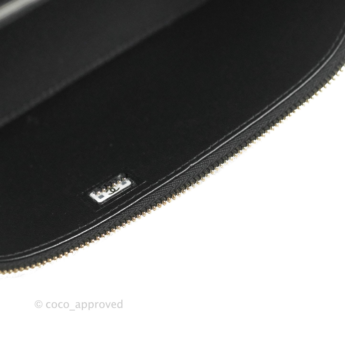 Chanel Vanity Rectangular Top Handle Black Lambskin Gold Hardware