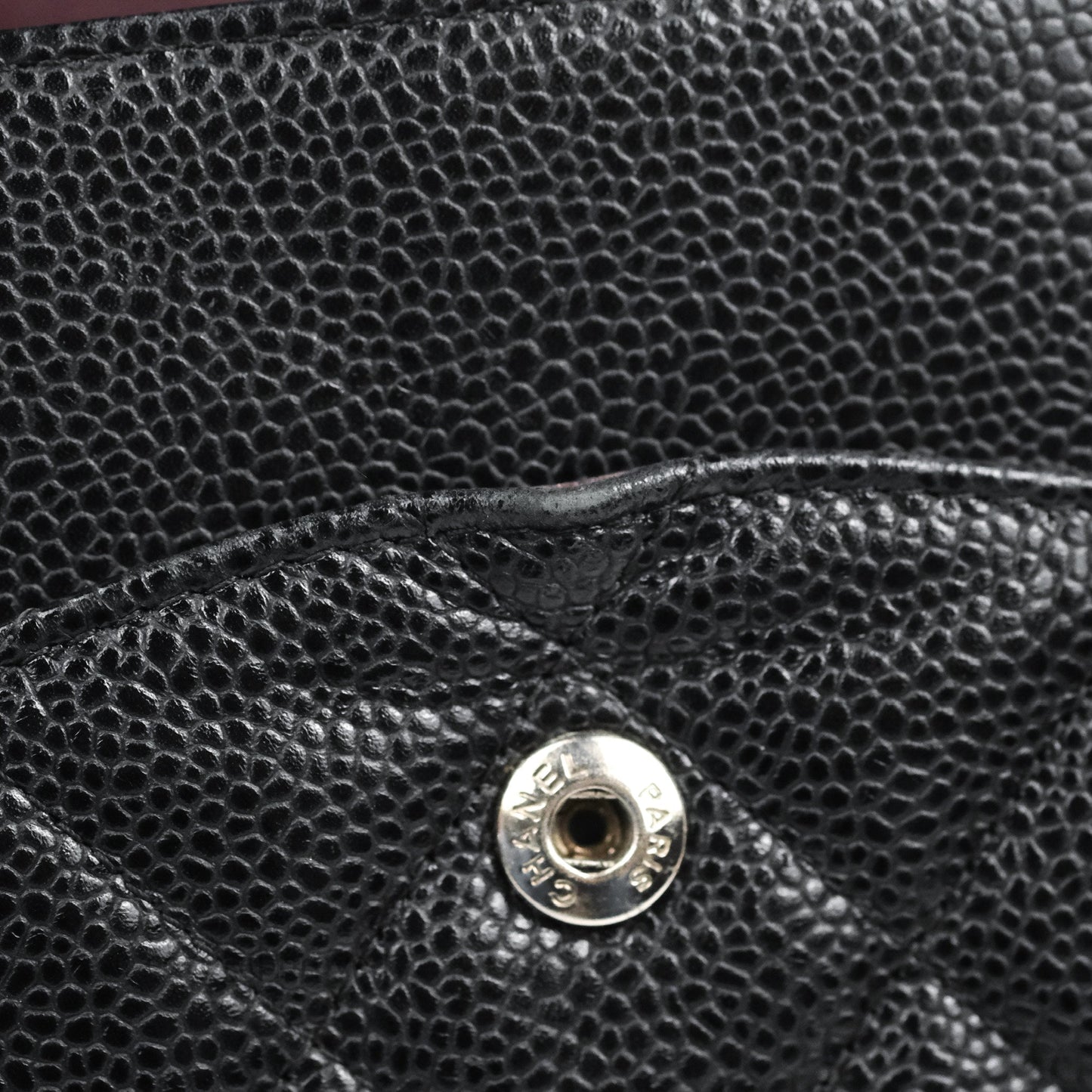 Chanel Jumbo Double Flap Black Caviar Silver Hardware⁣⁣
