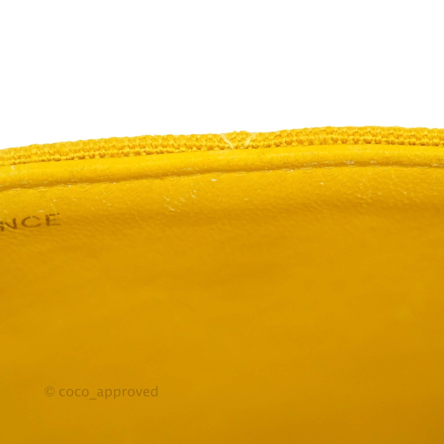 Chanel Vintage Small Classic Diana Flap Bag Yellow Linen Fabric 24K Gold Hardware