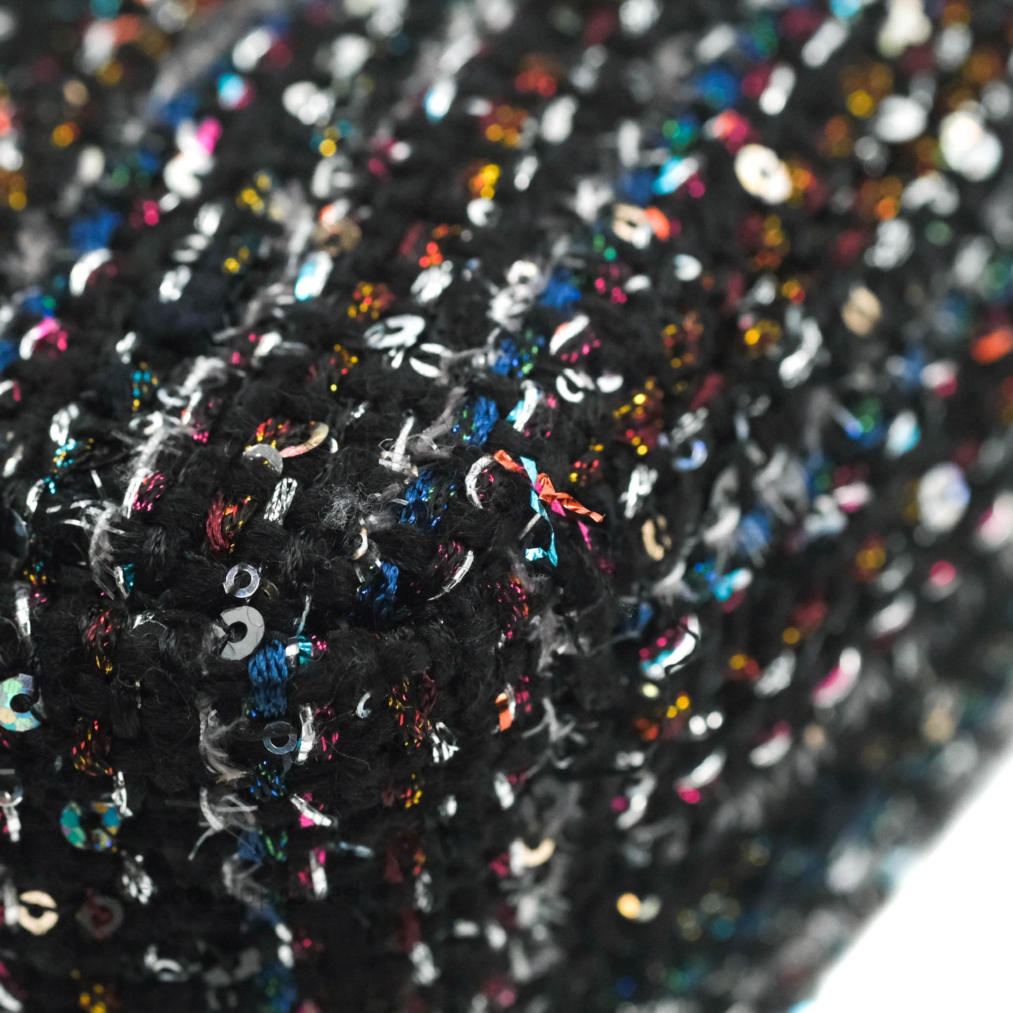 Chanel 19 Tweed Sequin Quilted Flap Black Multicolor