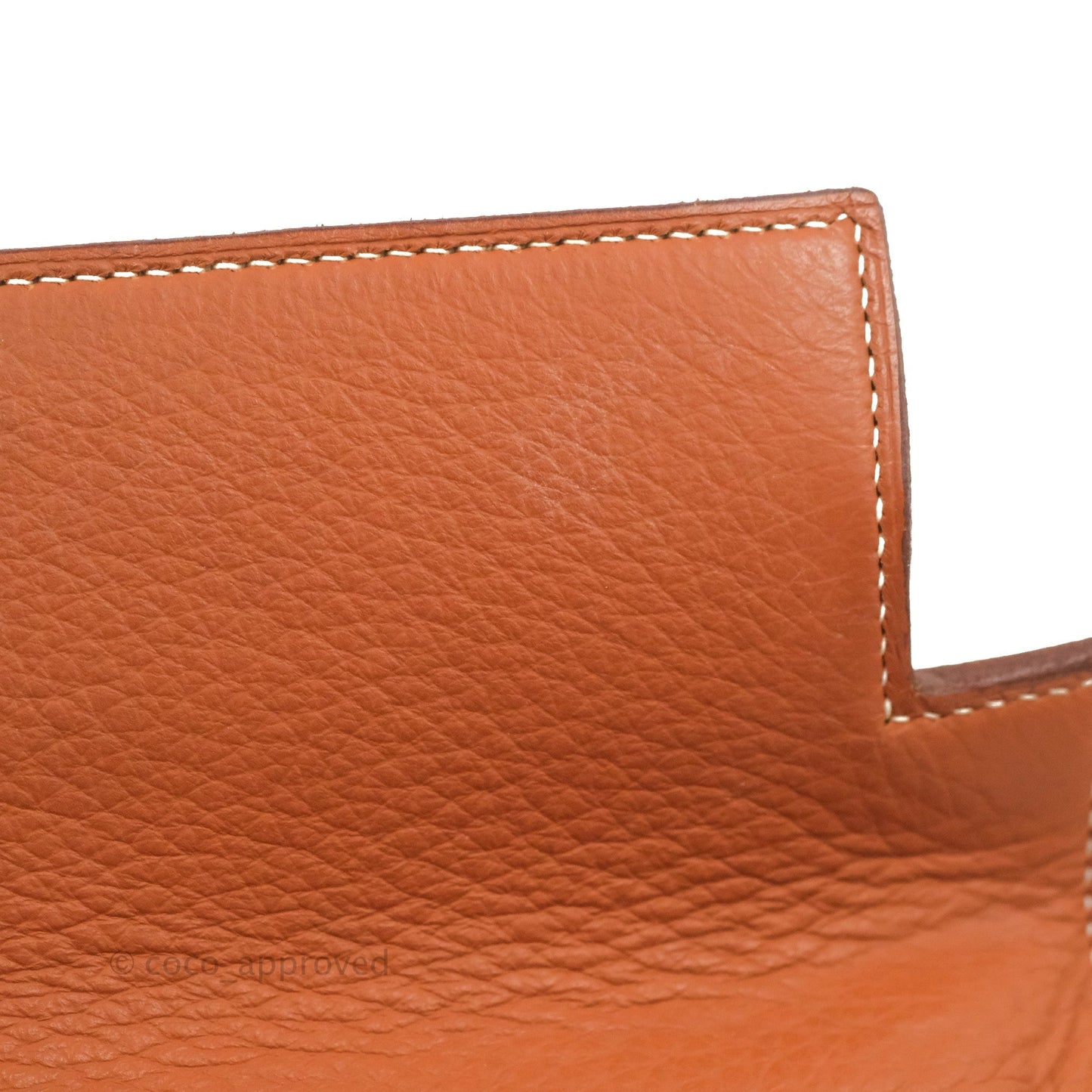 Hermès Kelly 32 Retourne Gold Clemence Gold Hardware