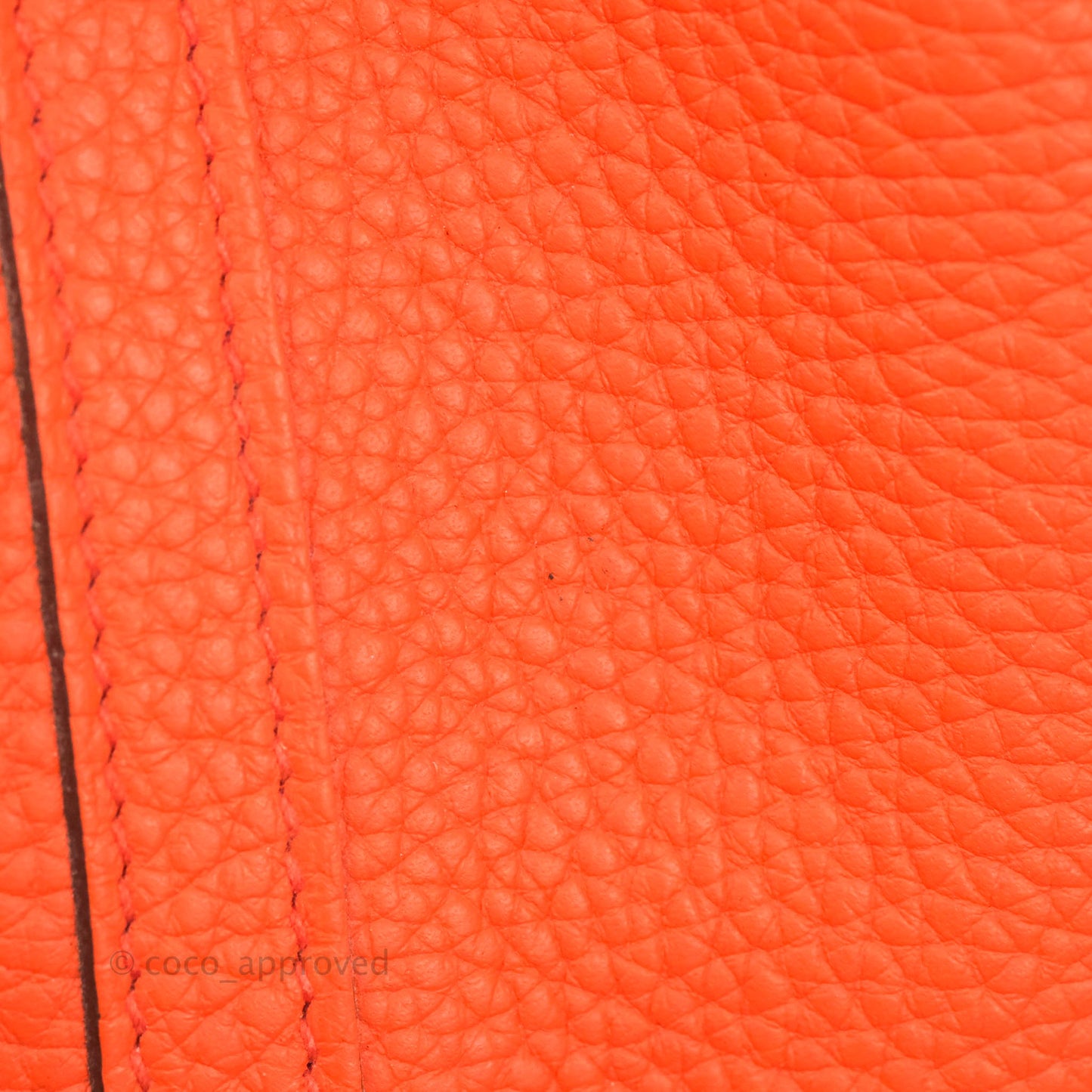 Hermès Picotin 22 Orange Clemence Palladium Hardware