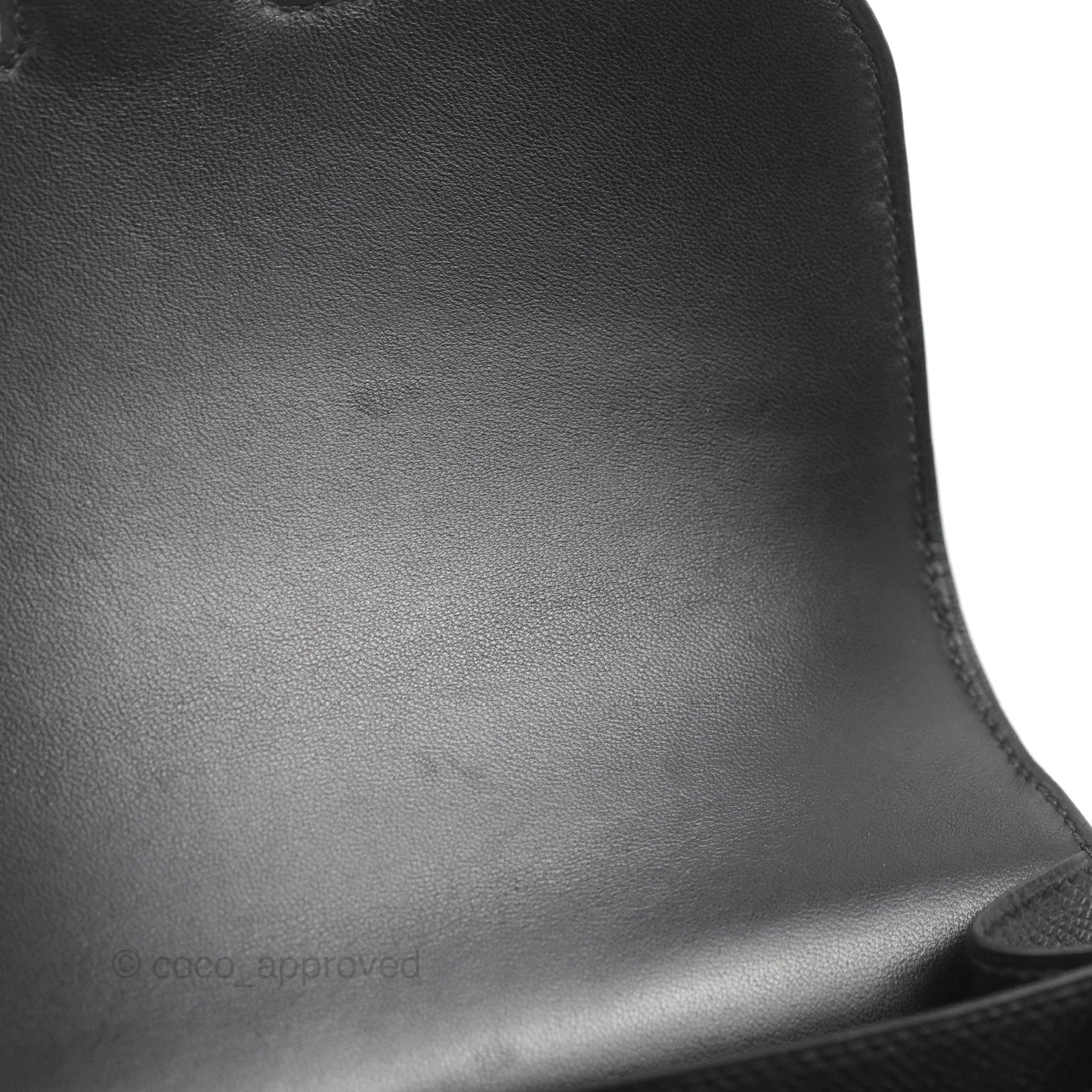 Hermès Constance Mini 18cm Black Epsom Rose Gold Hardware