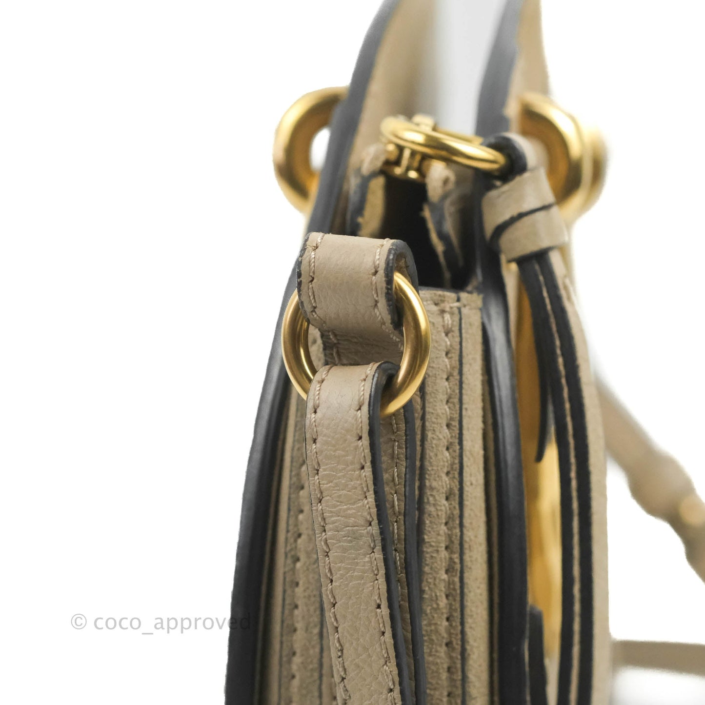 Chloe Calfskin Suede Small Pixie Bag Motty Grey