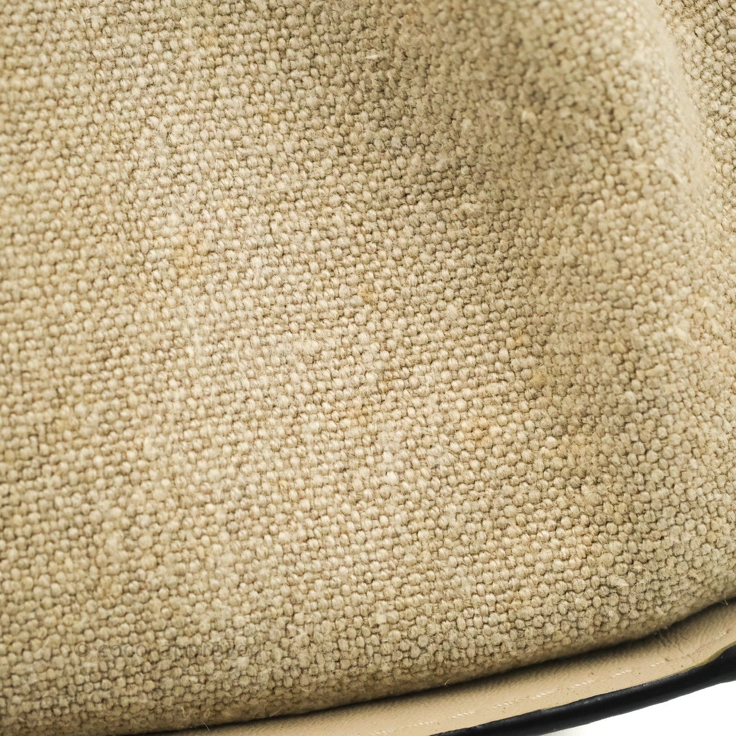 Loewe Mini Hammock Drawstring Taupe Calfskin