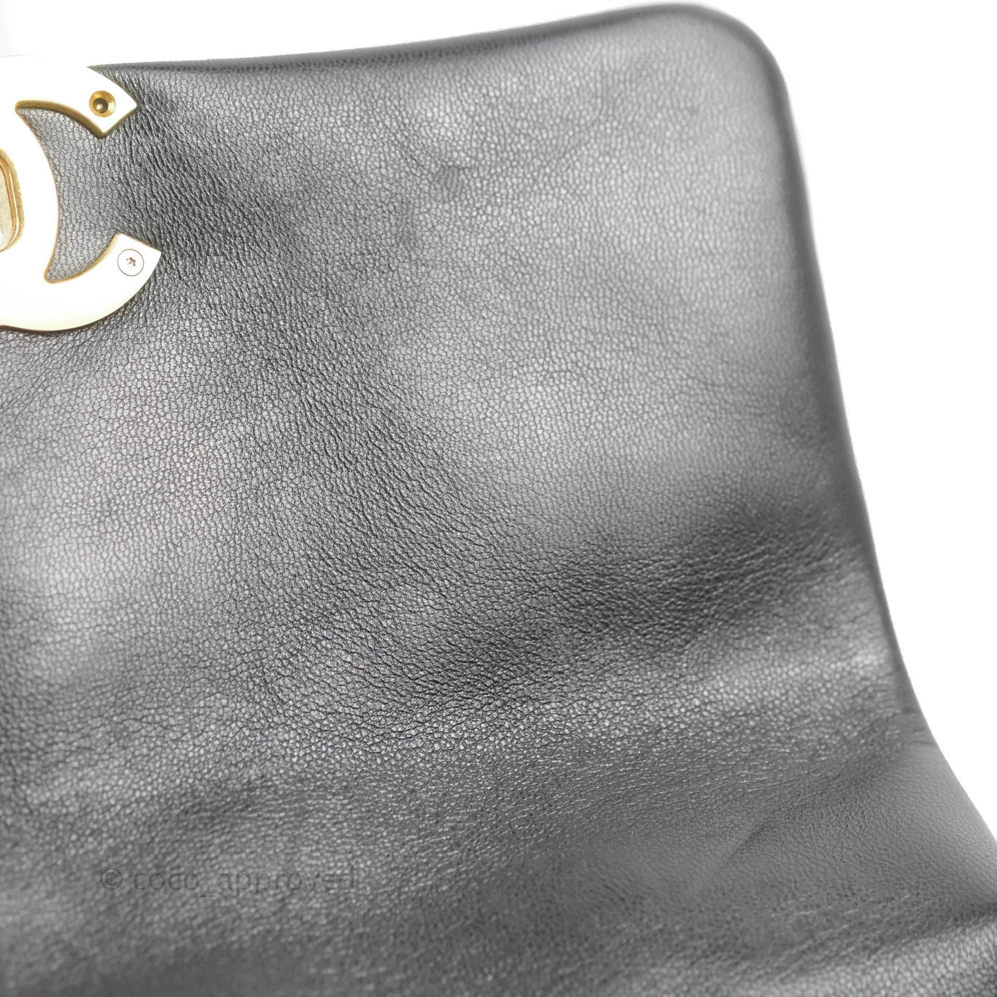 Chanel 19 Small Black Goatskin Mixed Hardware 20B