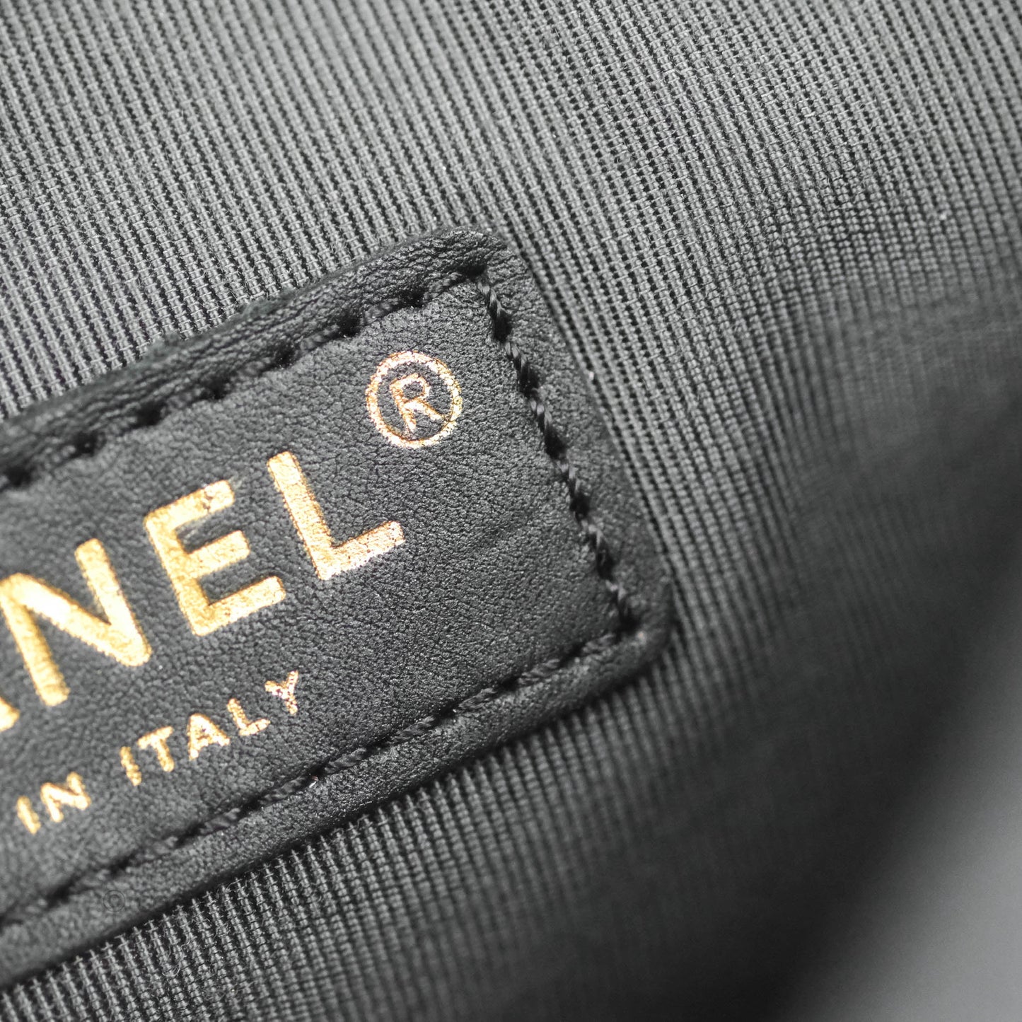 Chanel Camera Bag Black Caviar Gold Hardware