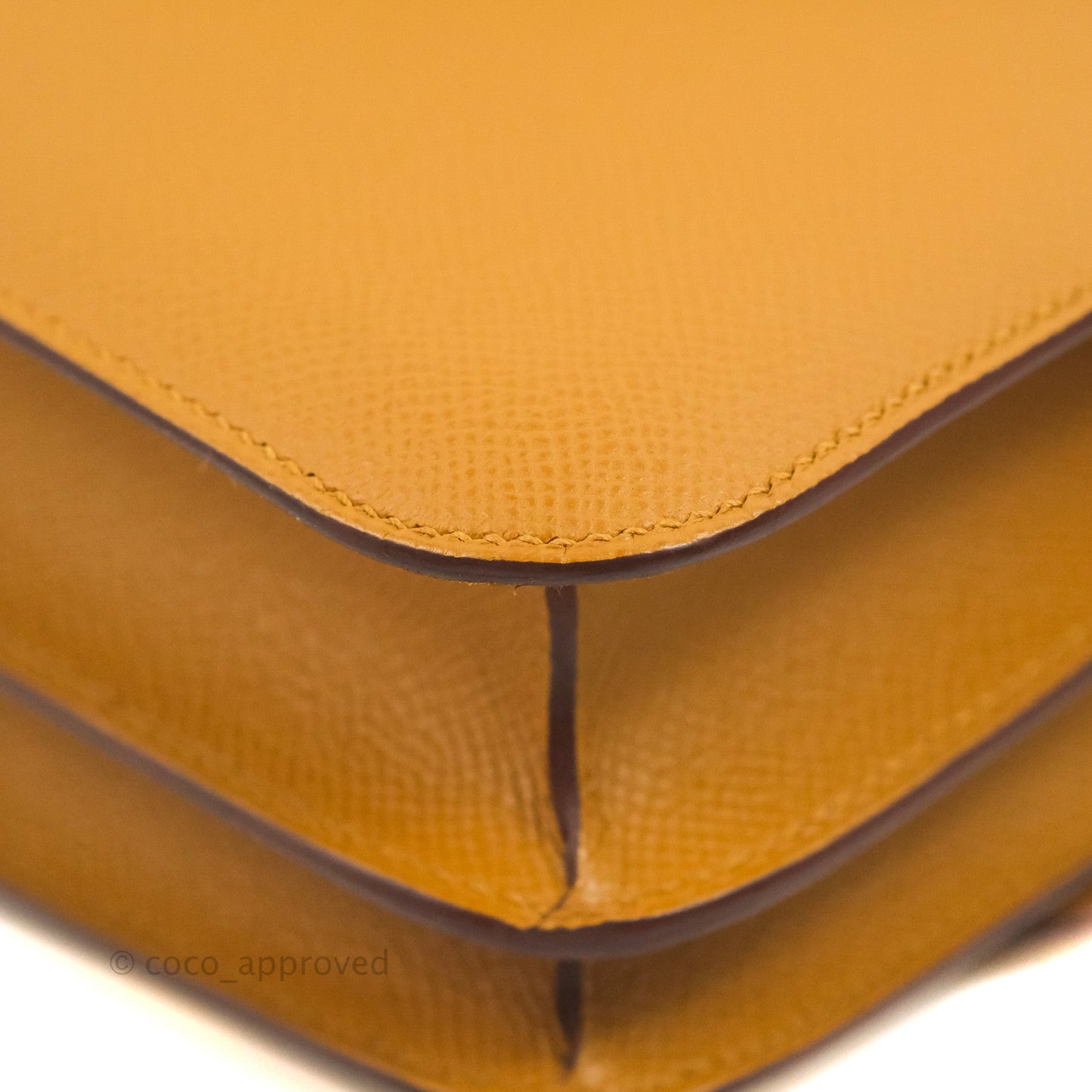 Hermès Constance Mini 18cm Sesame Epsom Gold Hardware