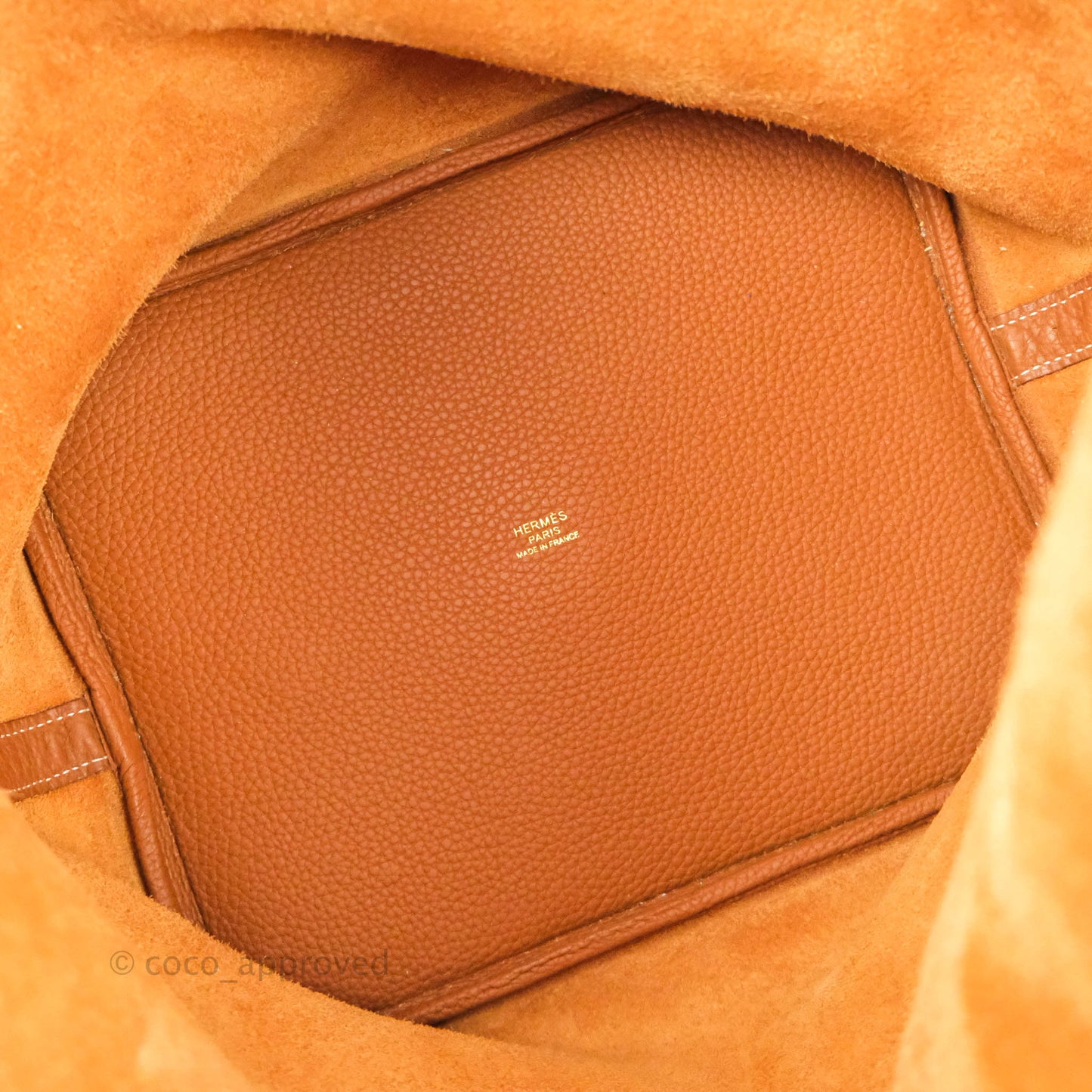 Hermès Picotin 26 GM Taurillon Clemence Gold Gold Hardware