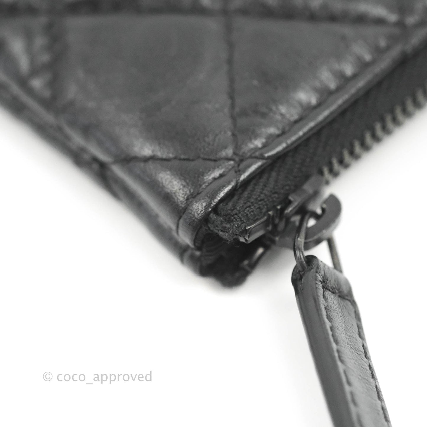 Chanel Quilted Mini Reissue O Case So Black Aged Calfskin