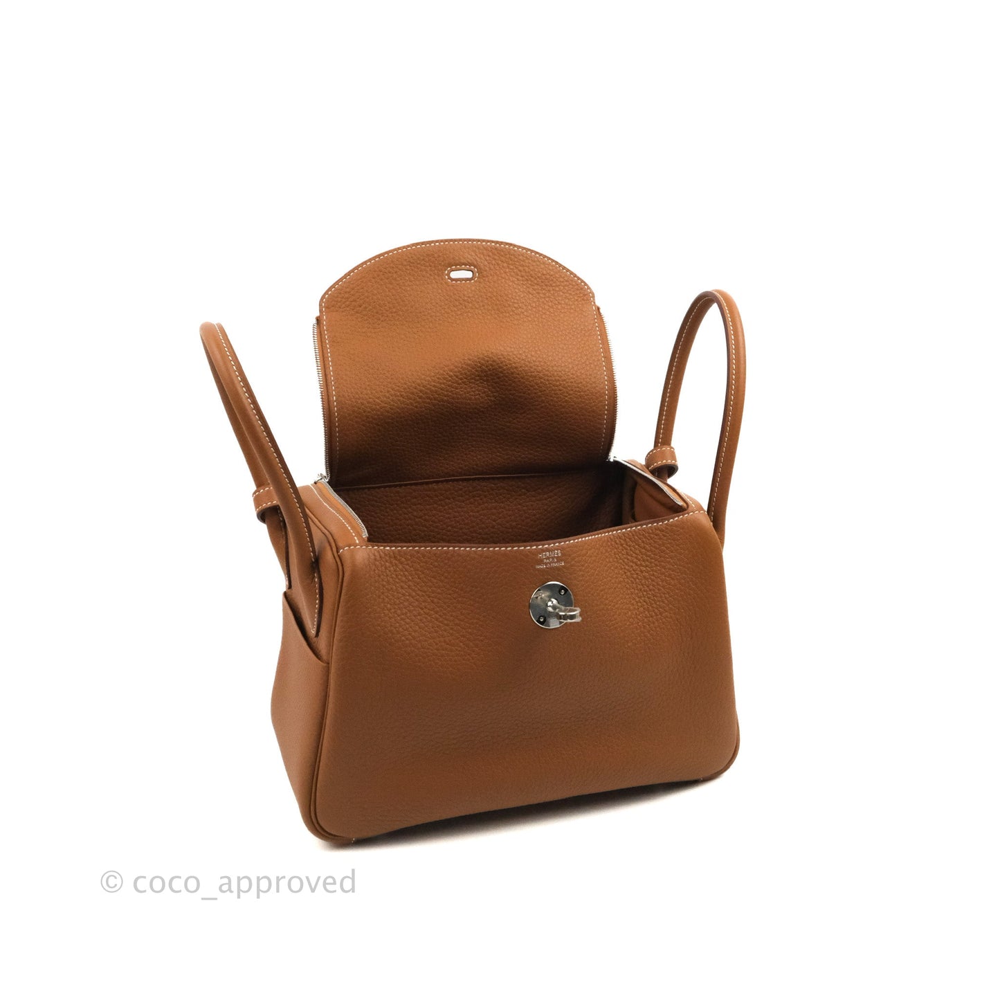 Hermès Lindy 26 Gold Clemence Palladium Hardware