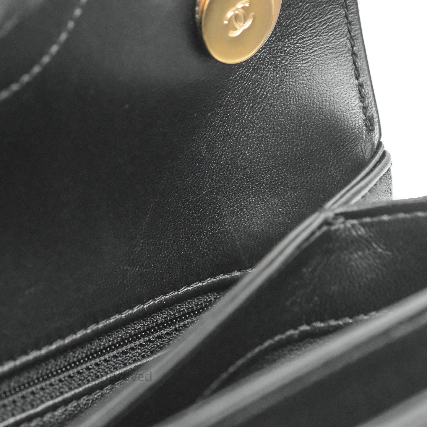Chanel Trendy CC Small Black Lambskin Rose Gold Hardware