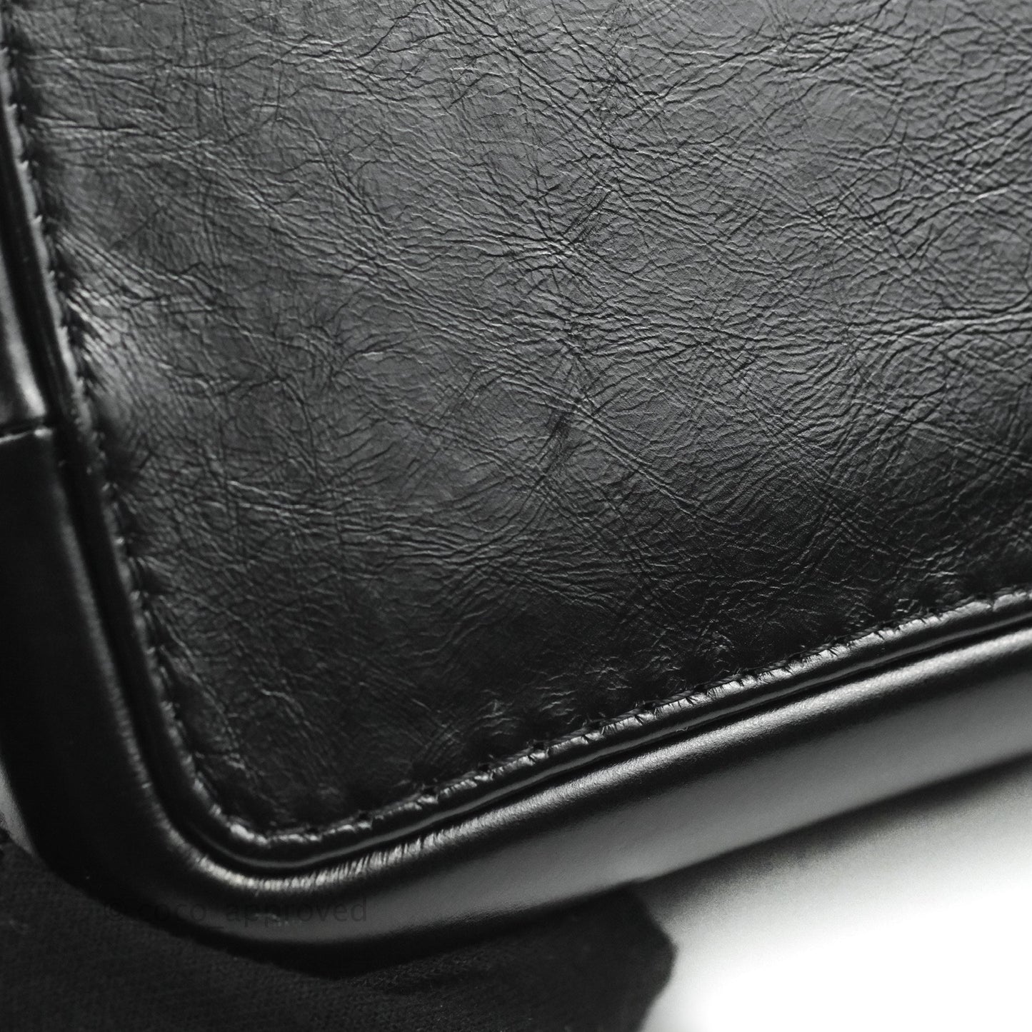 Chanel Medium Gabrielle Backpack Black Aged Calfskin