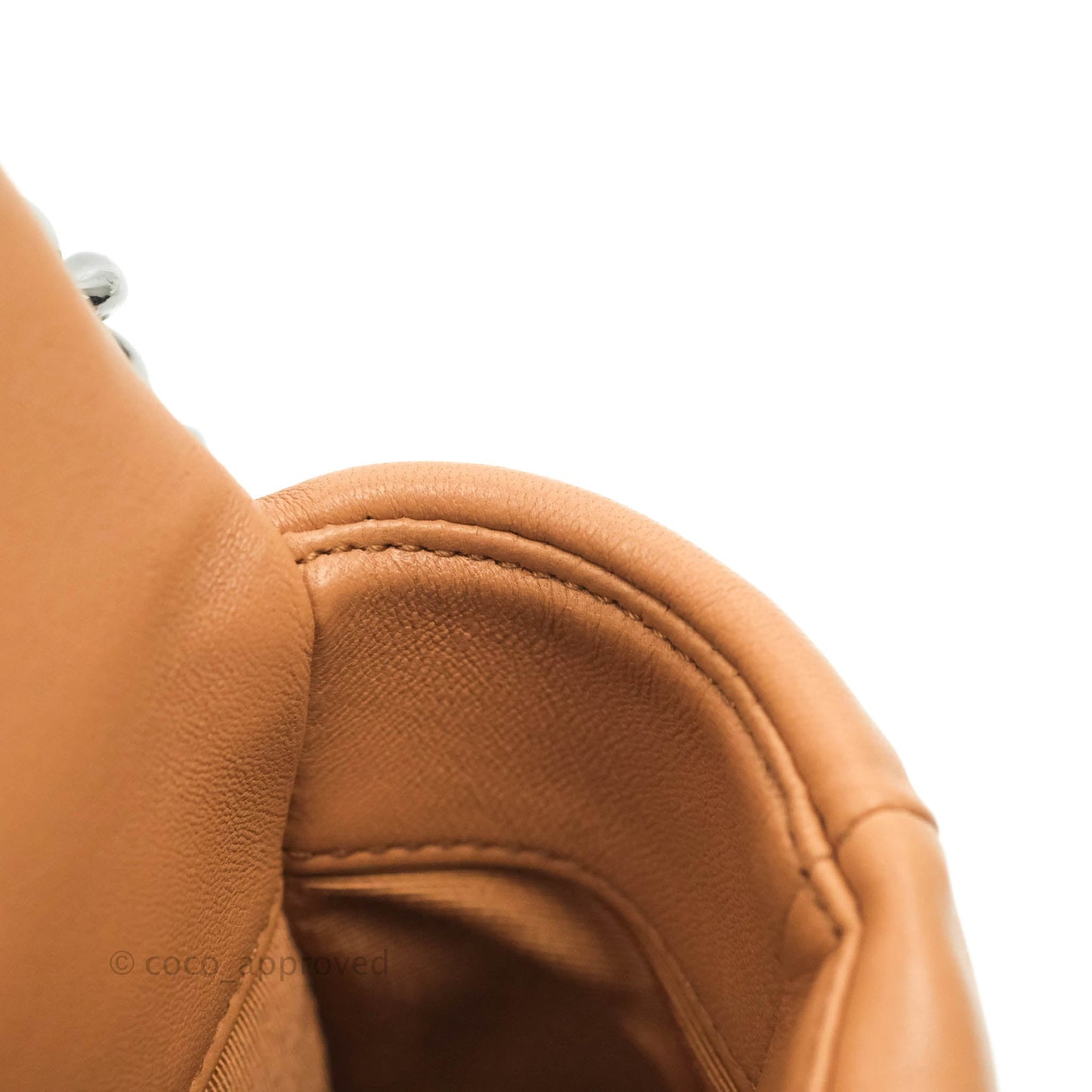 Chanel 19 Small Caramel Dark Beige Lambskin Mixed Hardware 21K