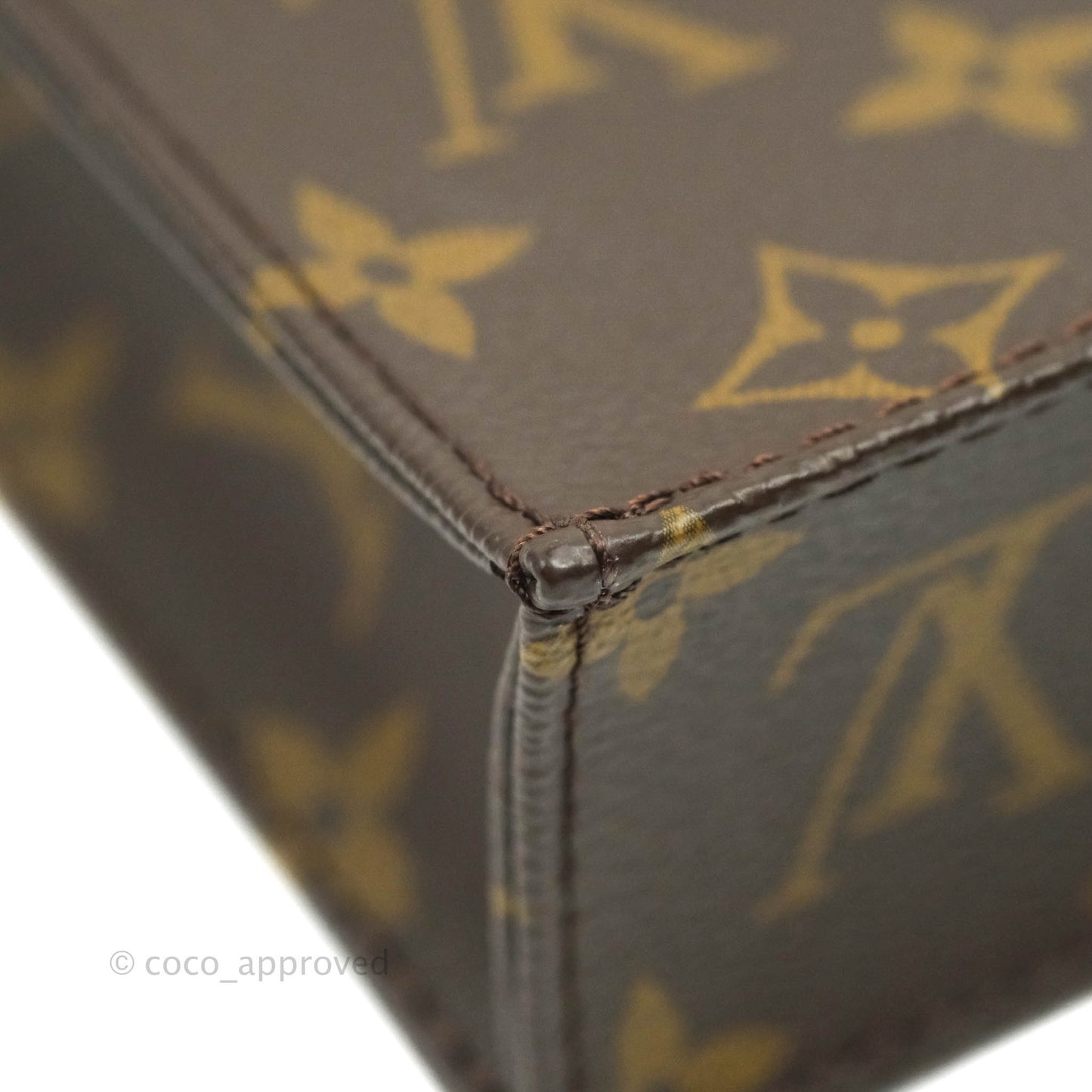 Louis Vuitton Monogram Canvas Petit Sac Plat bag