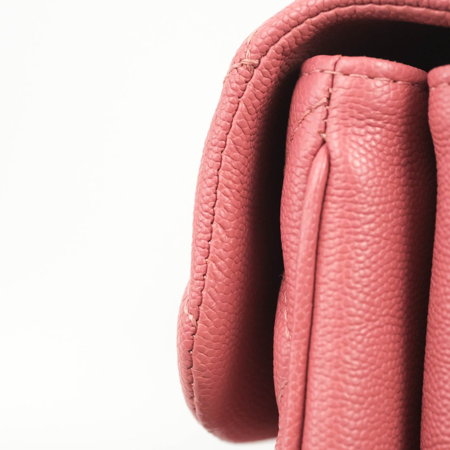Chanel Caviar Quilted Small Urban Companion Flap Bag Pink Silver Hardware