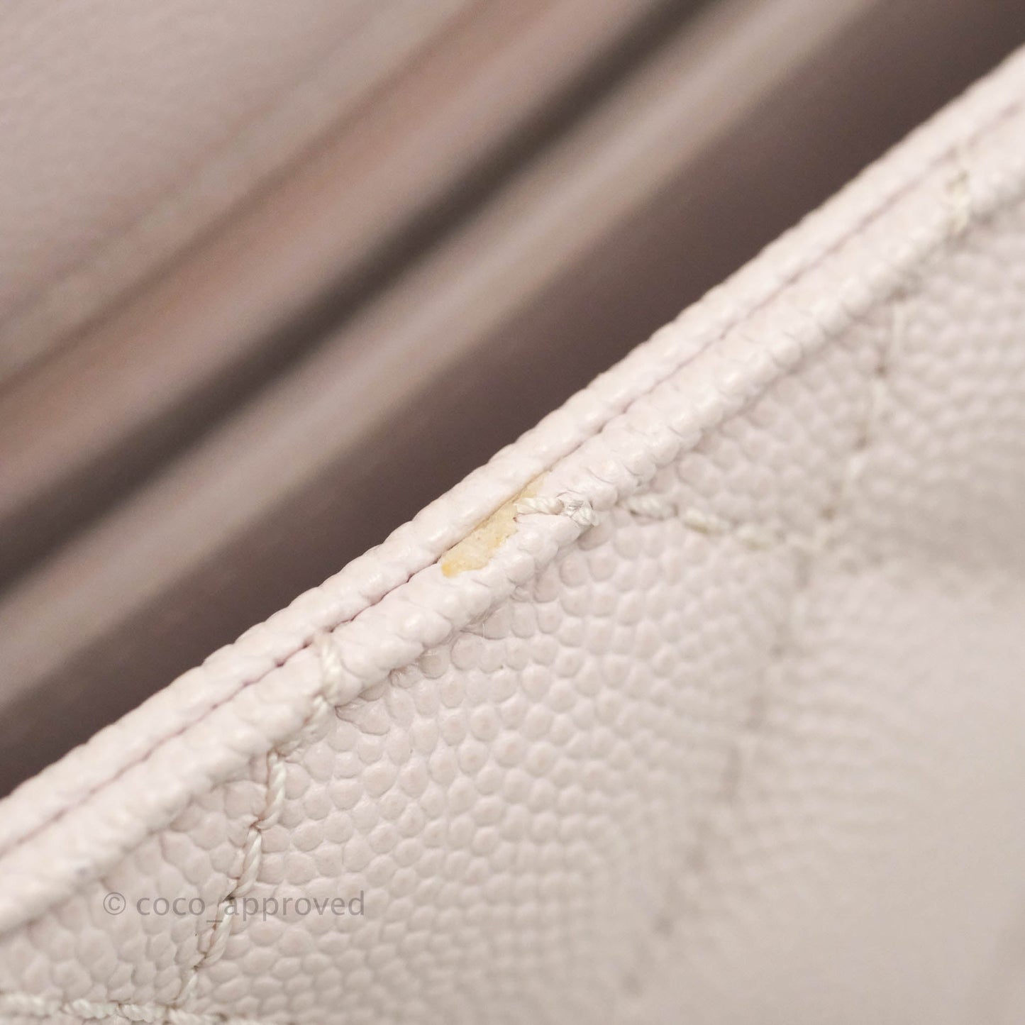 Chanel Small Coco Handle Light Lilac Pink Caviar Gold Hardware