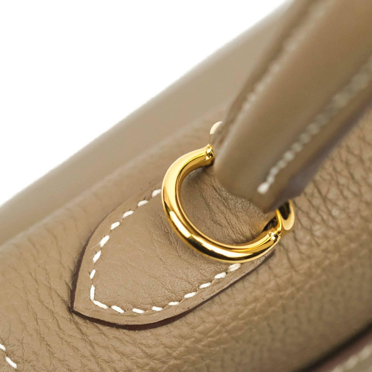 [DM to purchase] Hermès Retourne Kelly 25 Etoupe 18 Veau Togo Gold Hardware