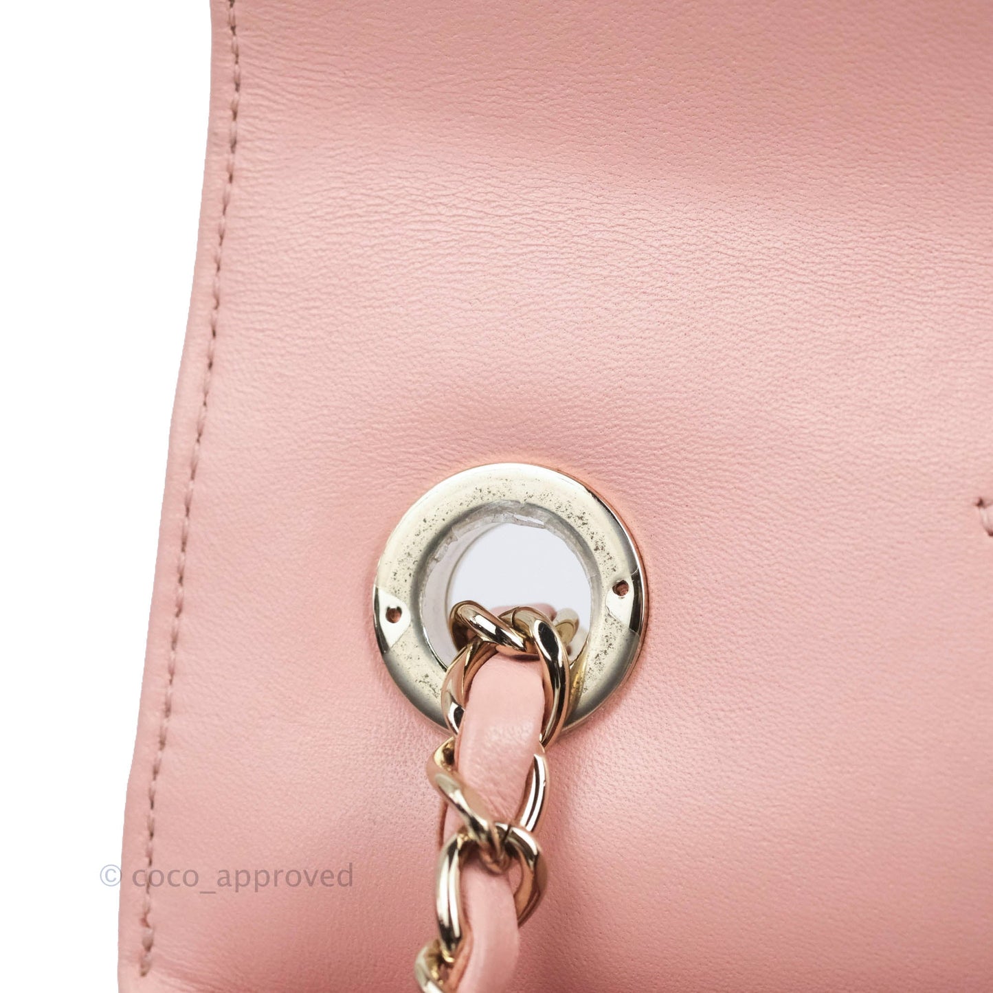 Chanel Small Trendy CC Pink Lambskin Gold Hardware