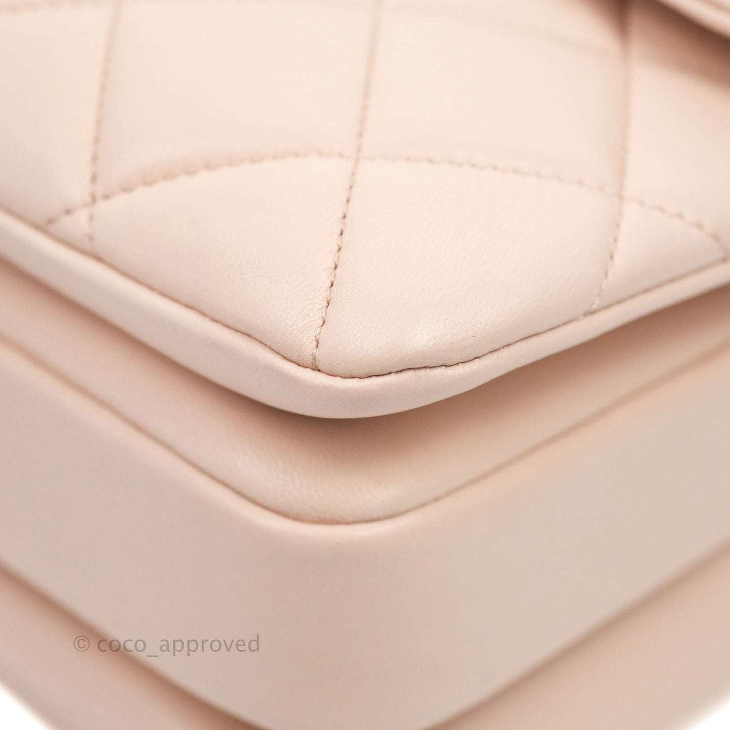 Chanel Small Trendy CC Light Pink Lambskin Gold Hardware