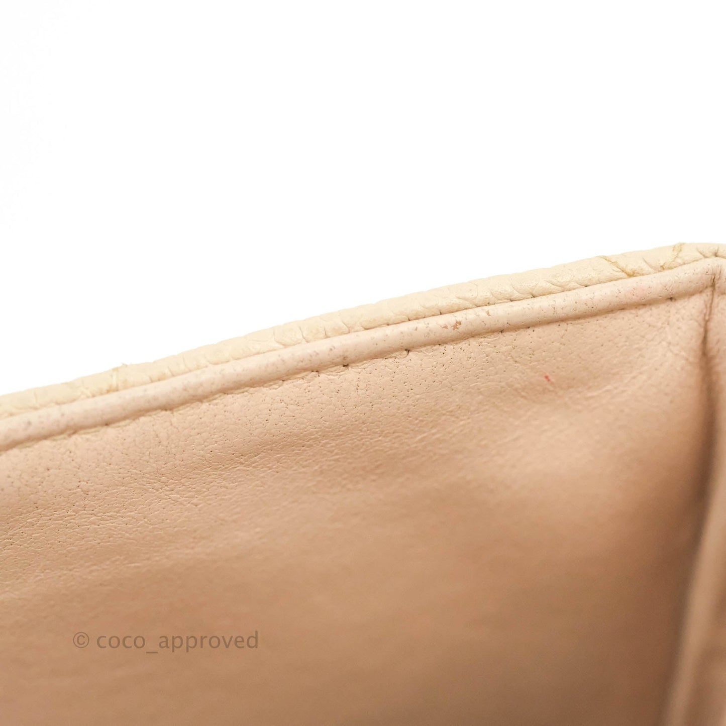 Chanel Vintage CC Large Square Shoulder Bag Dusty Pink Caviar 24K Gold Hardware