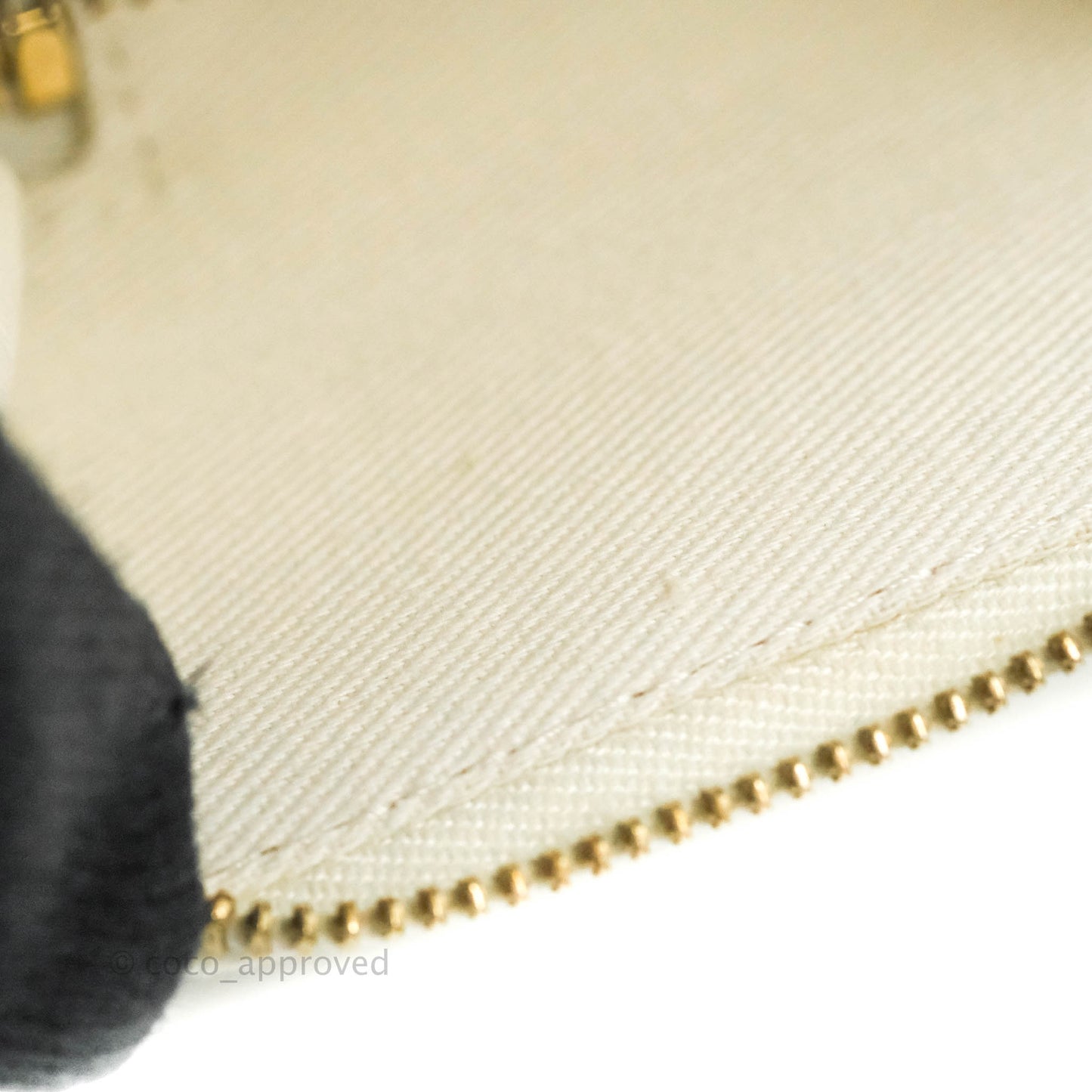 Chanel Business Affinity Clutch With Chain White Caviar Gold Hardware