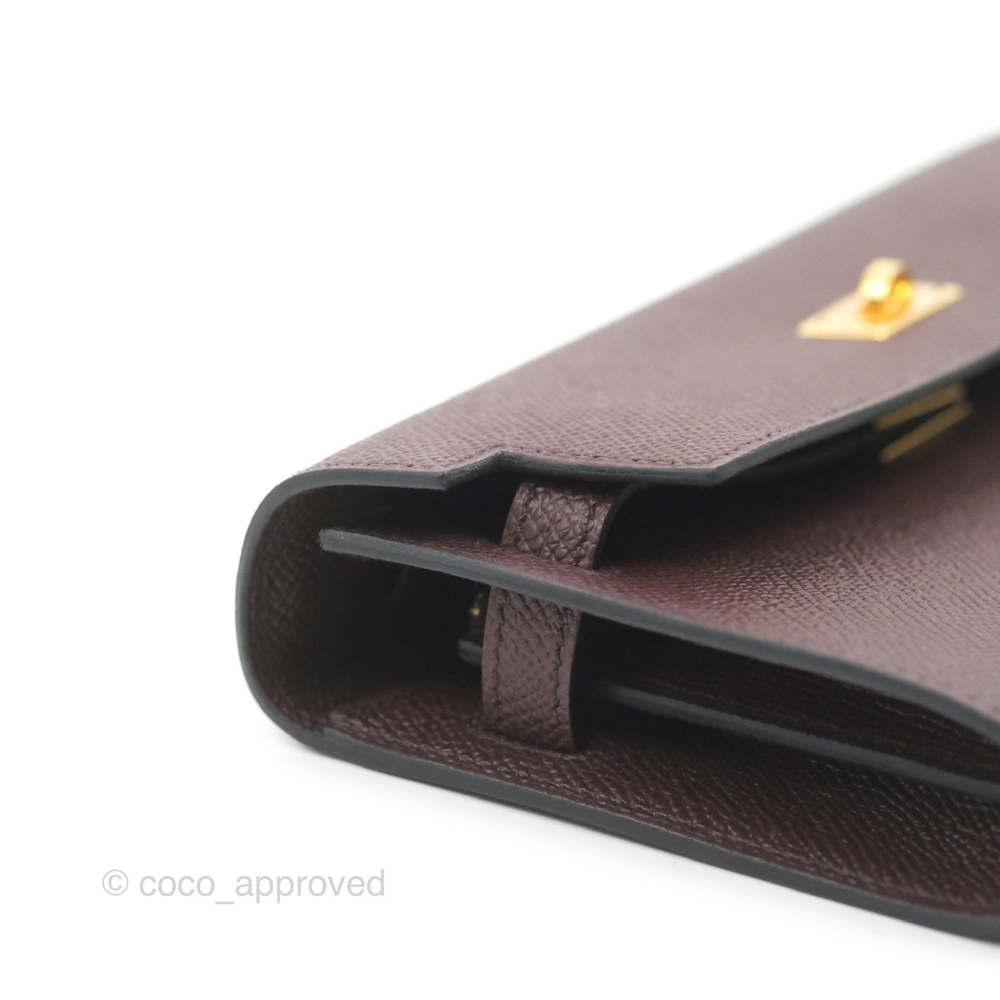 Hermès Kelly To Go Wallet Rouge Sellier Epsom Gold Hardware