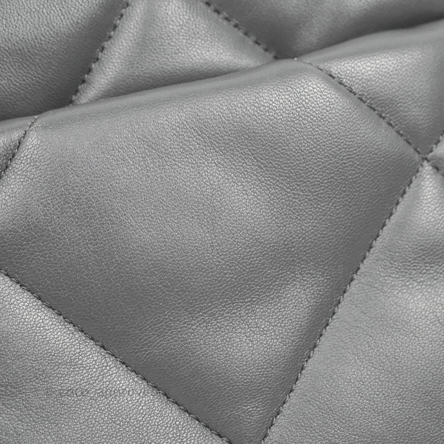 Chanel 19 Small Dark Grey Mixed Hardware