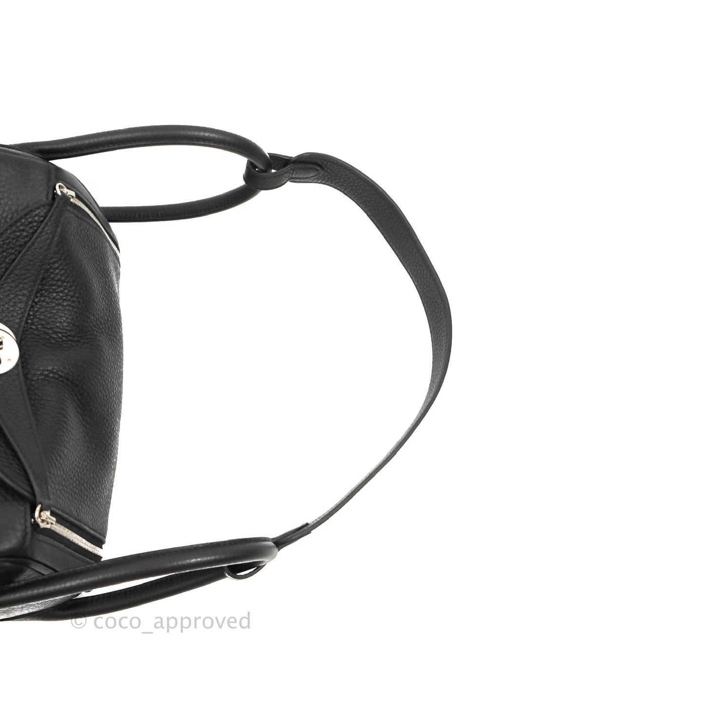 Hermès Lindy 26 Black Taurillon Clemence Palladium Hardware