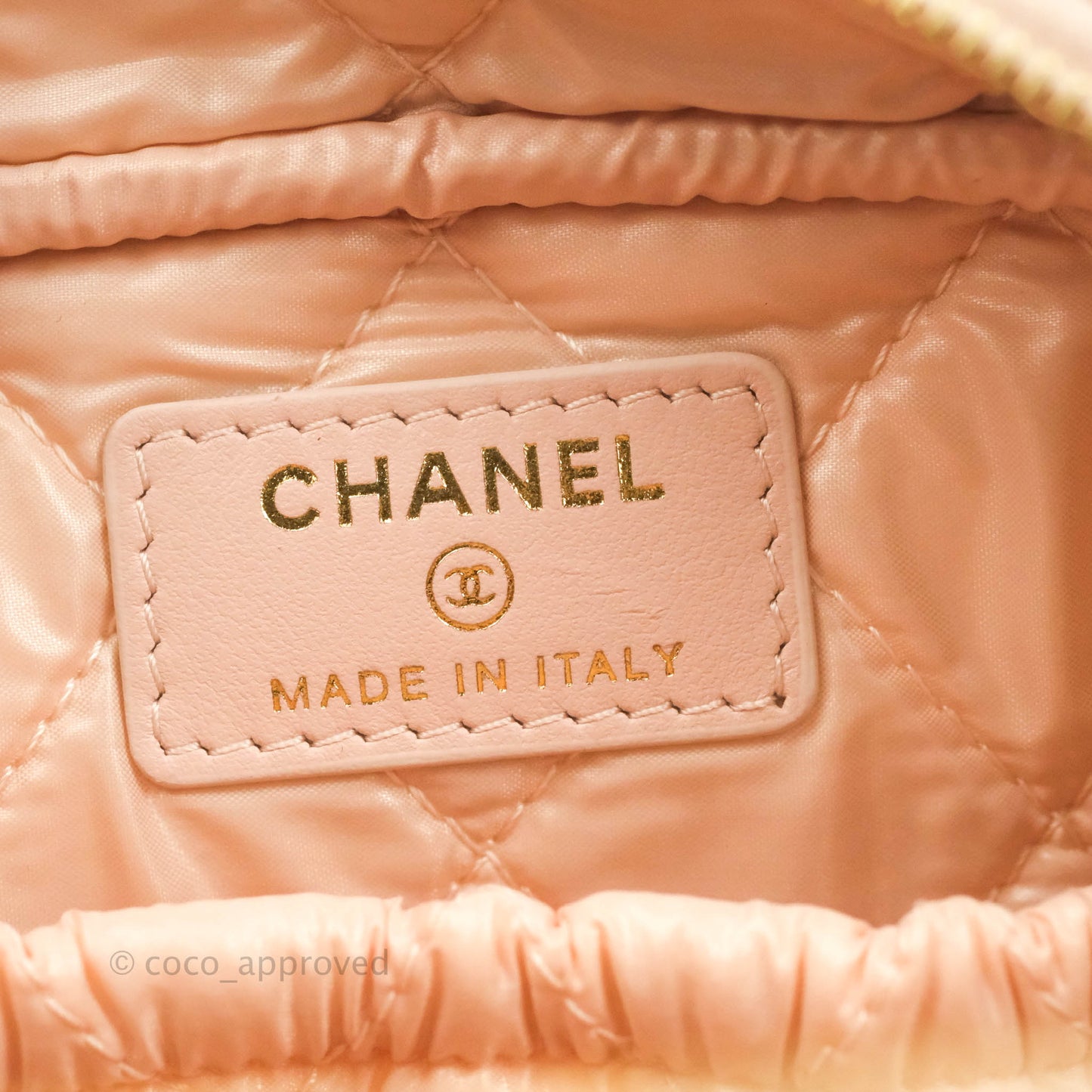 Chanel Large Classic Pouch Light Pink Caviar Gold Hardware