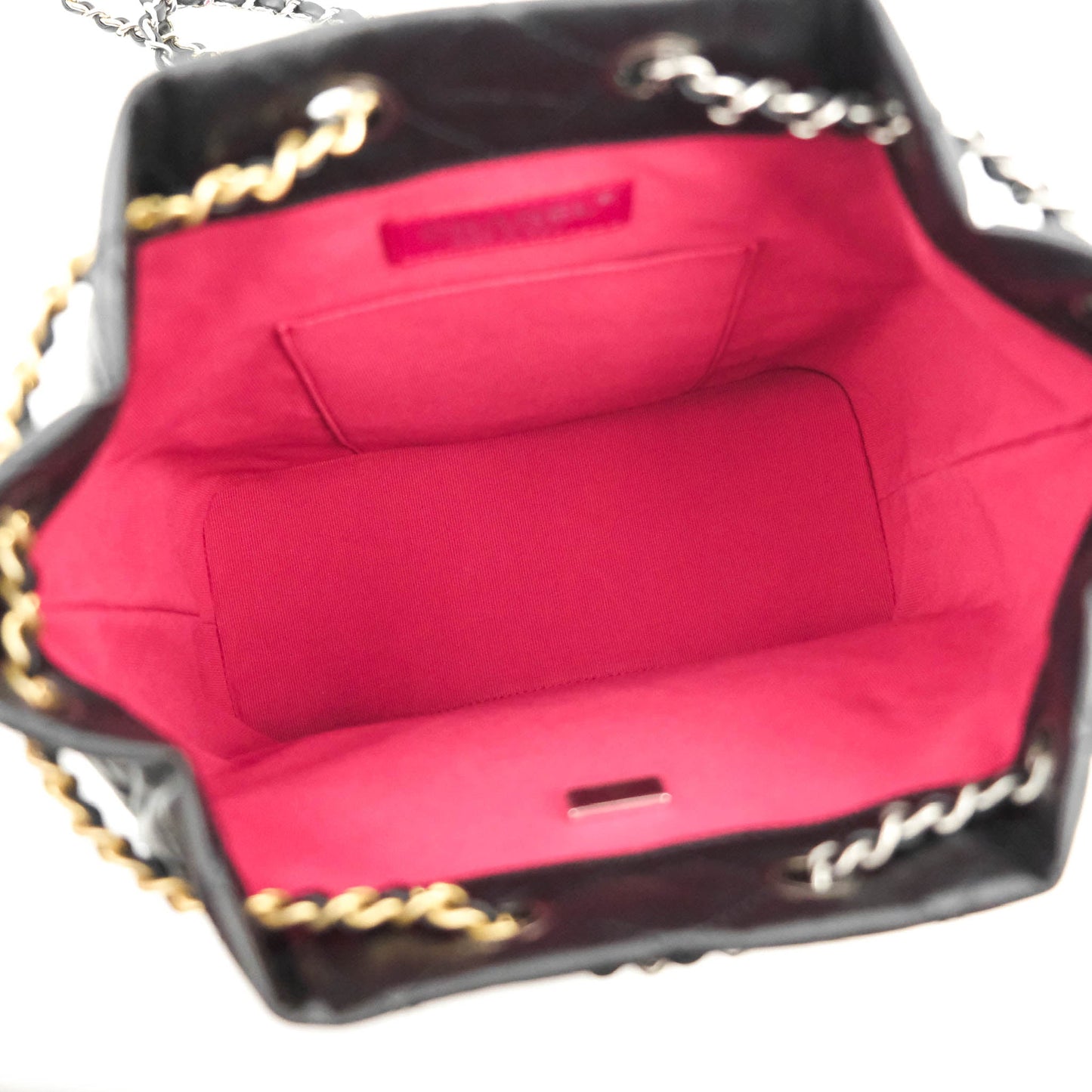 Chanel Small Gabrielle Backpack Black Aged Calfskin