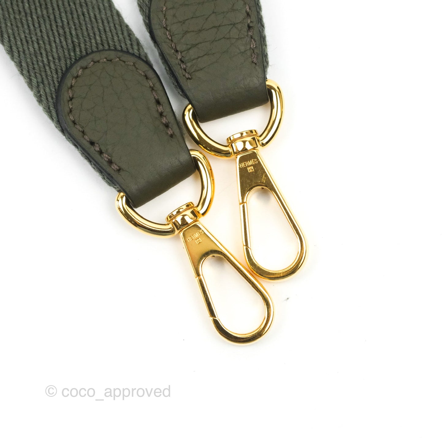 Hermès Mini Evelyne 16 Vert De Gris Clemence Gold Hardware