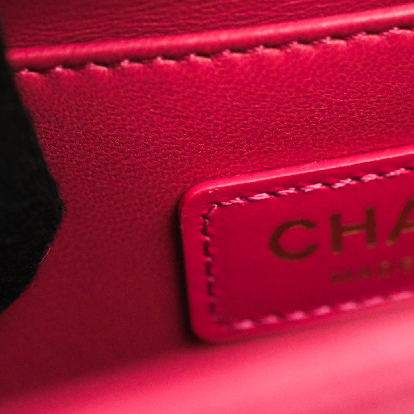 Chanel Quilted Mini Perfect Fit Adjustable Pink Calfskin Aged Gold Hardware 21A