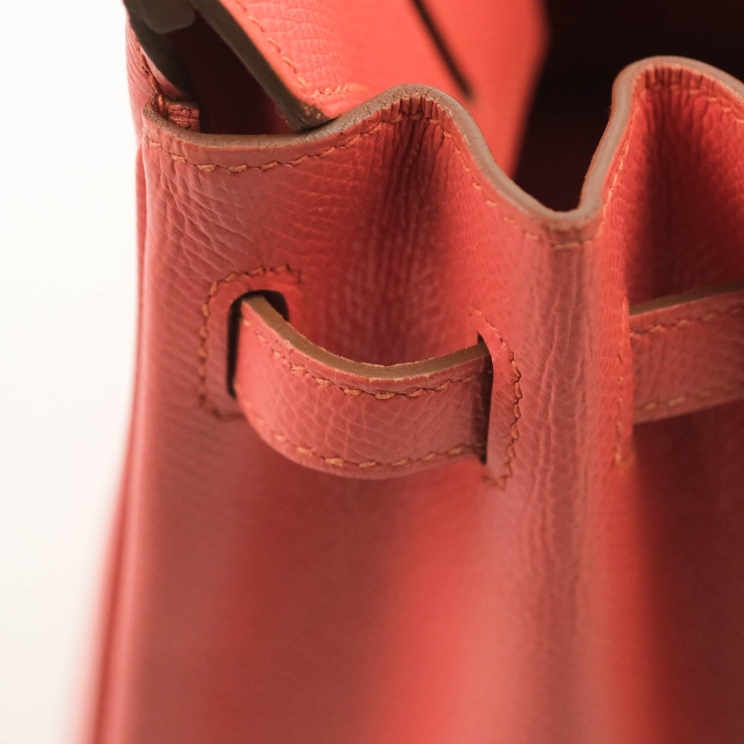 Hermes Birkin 25 Flamingo Epsom Palladium Hardware