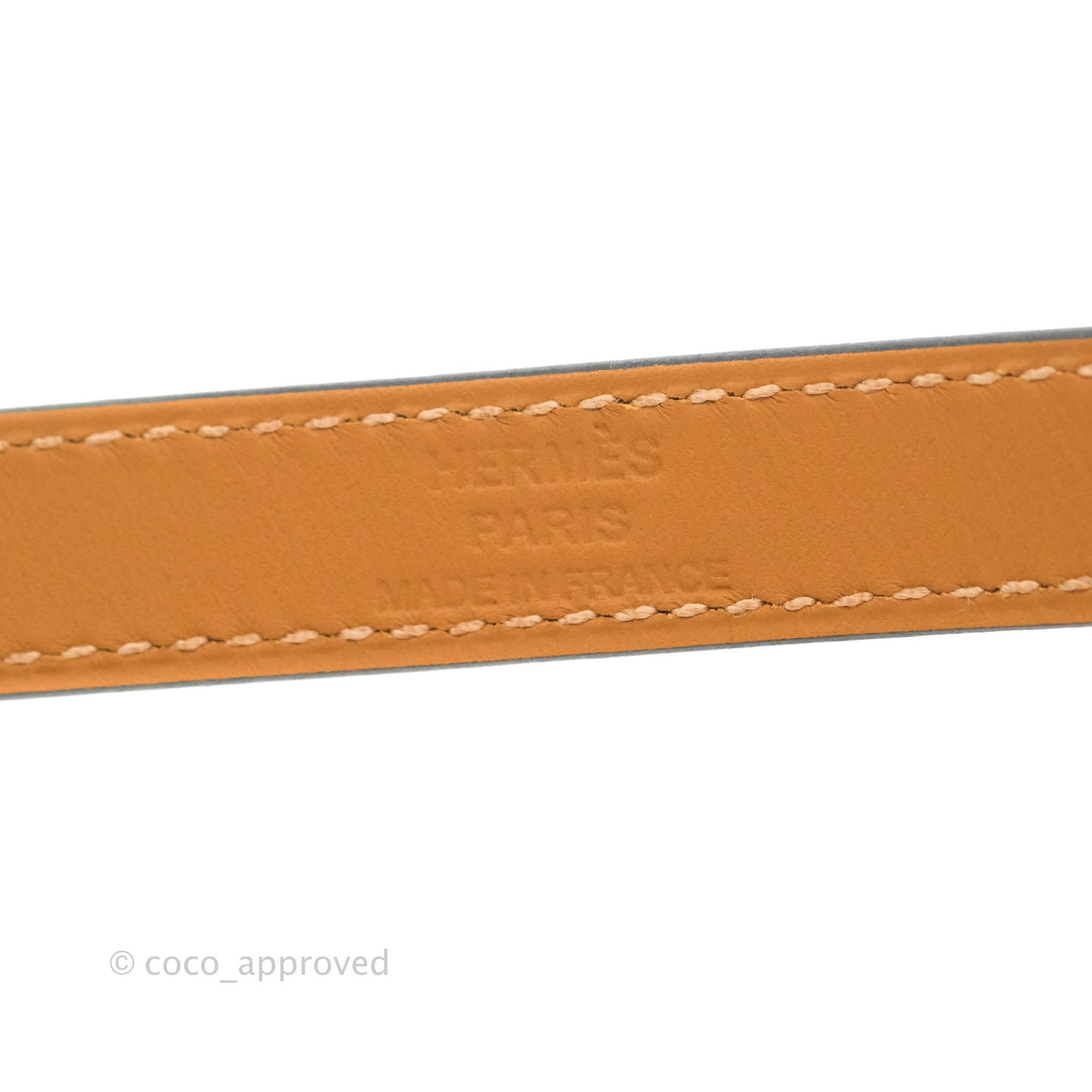 Hermès Kelly Double Tour Swift Bracelet in Black Gold Hardware