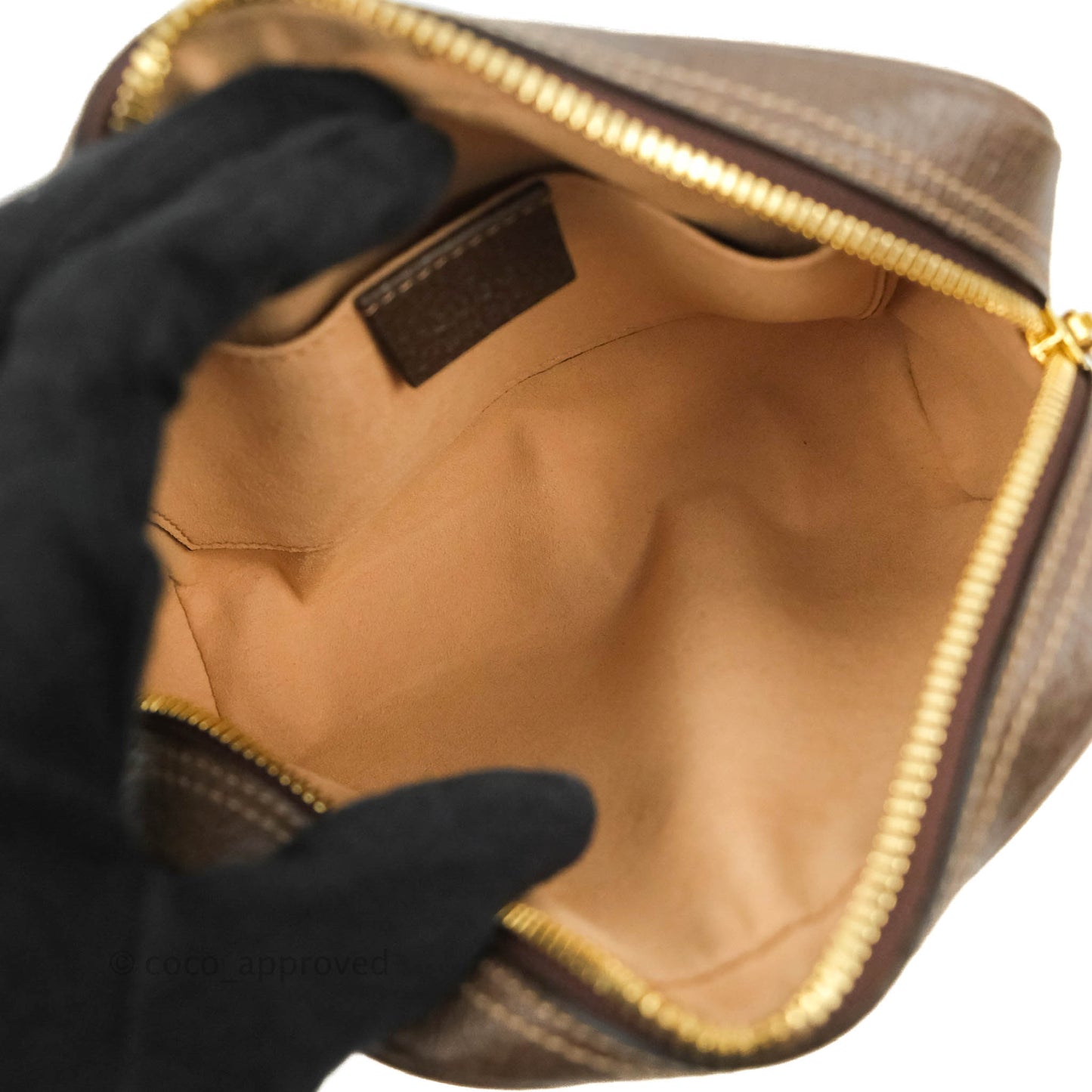 Gucci Ophidia GG Supreme Small Belt Bag Gold Hardware