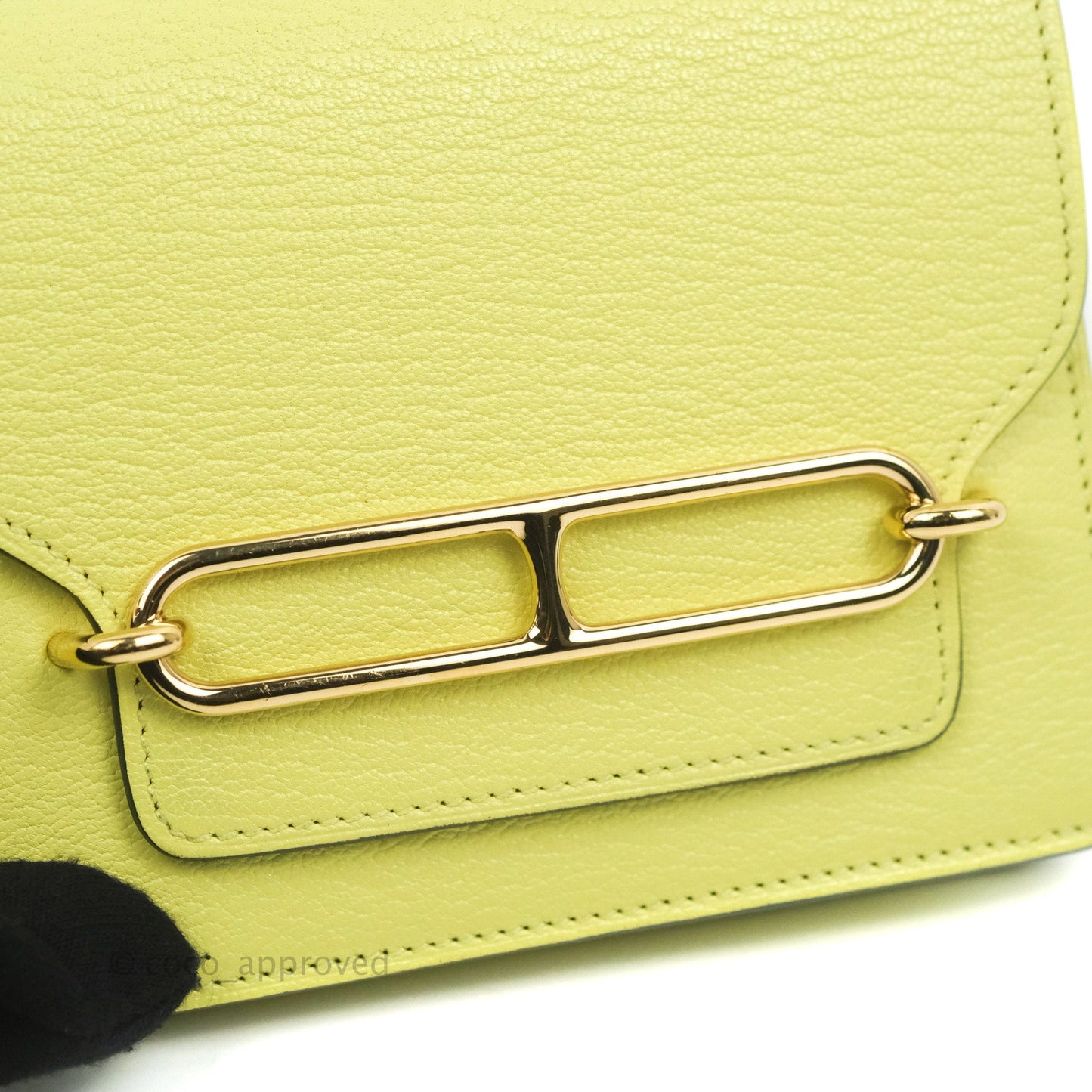Hermès Roulis Slim Wallet Chevre Mysore Jaune Bourgeon Gold Hardware