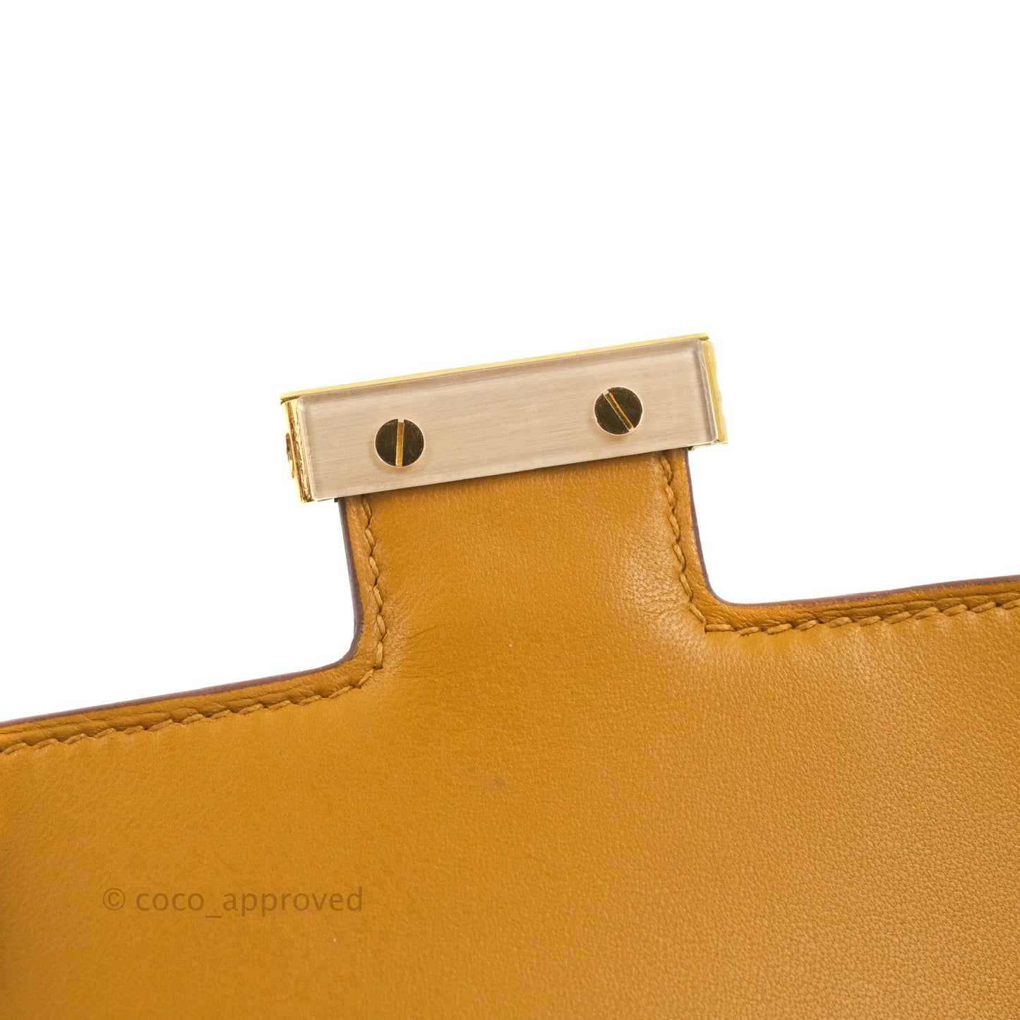 Hermès Constance Mini 18cm Sesame Epsom Gold Hardware